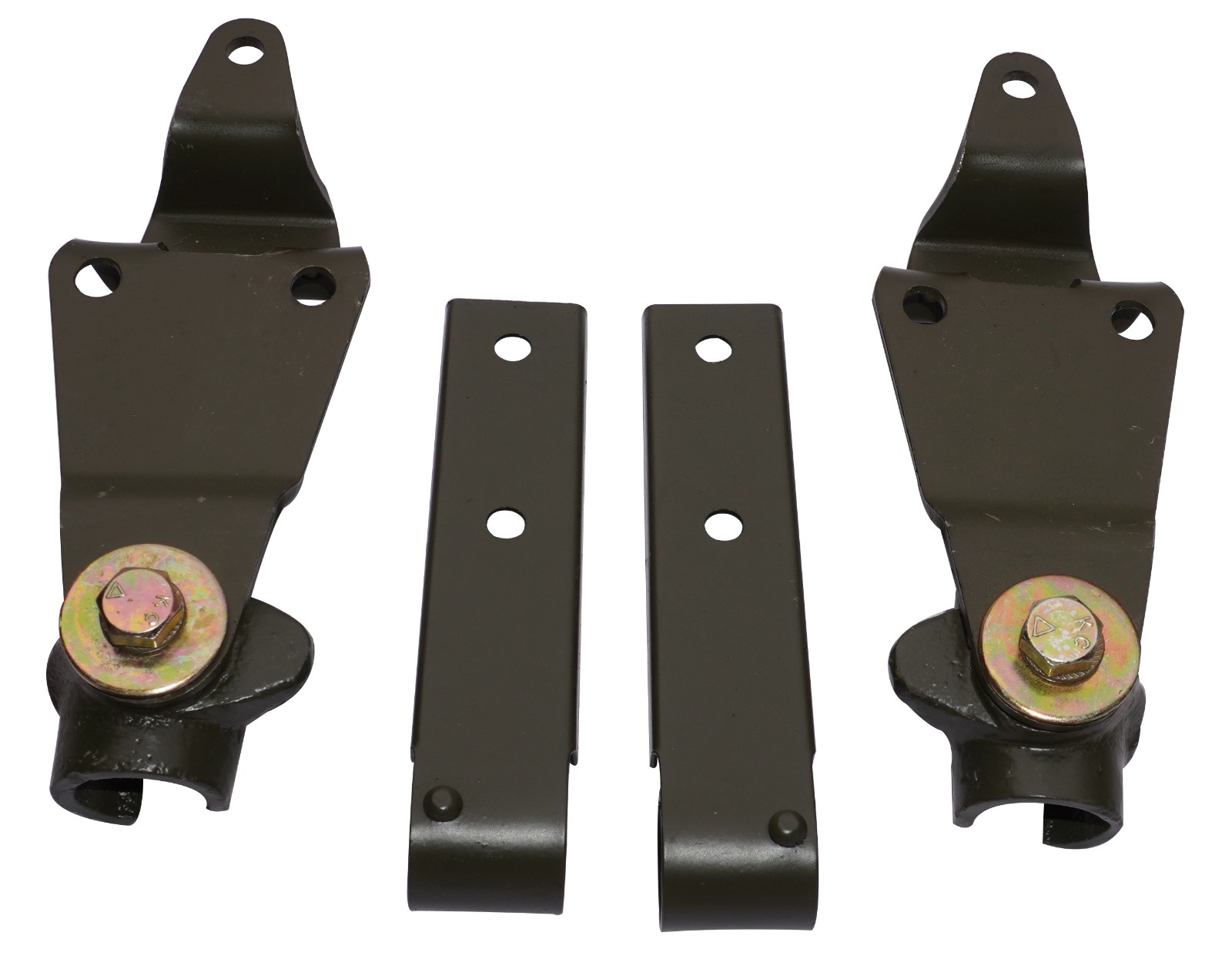 For Willys Jeep Ford MB GPW Side Front Top Bow Pivot With Pivot Bracket Set