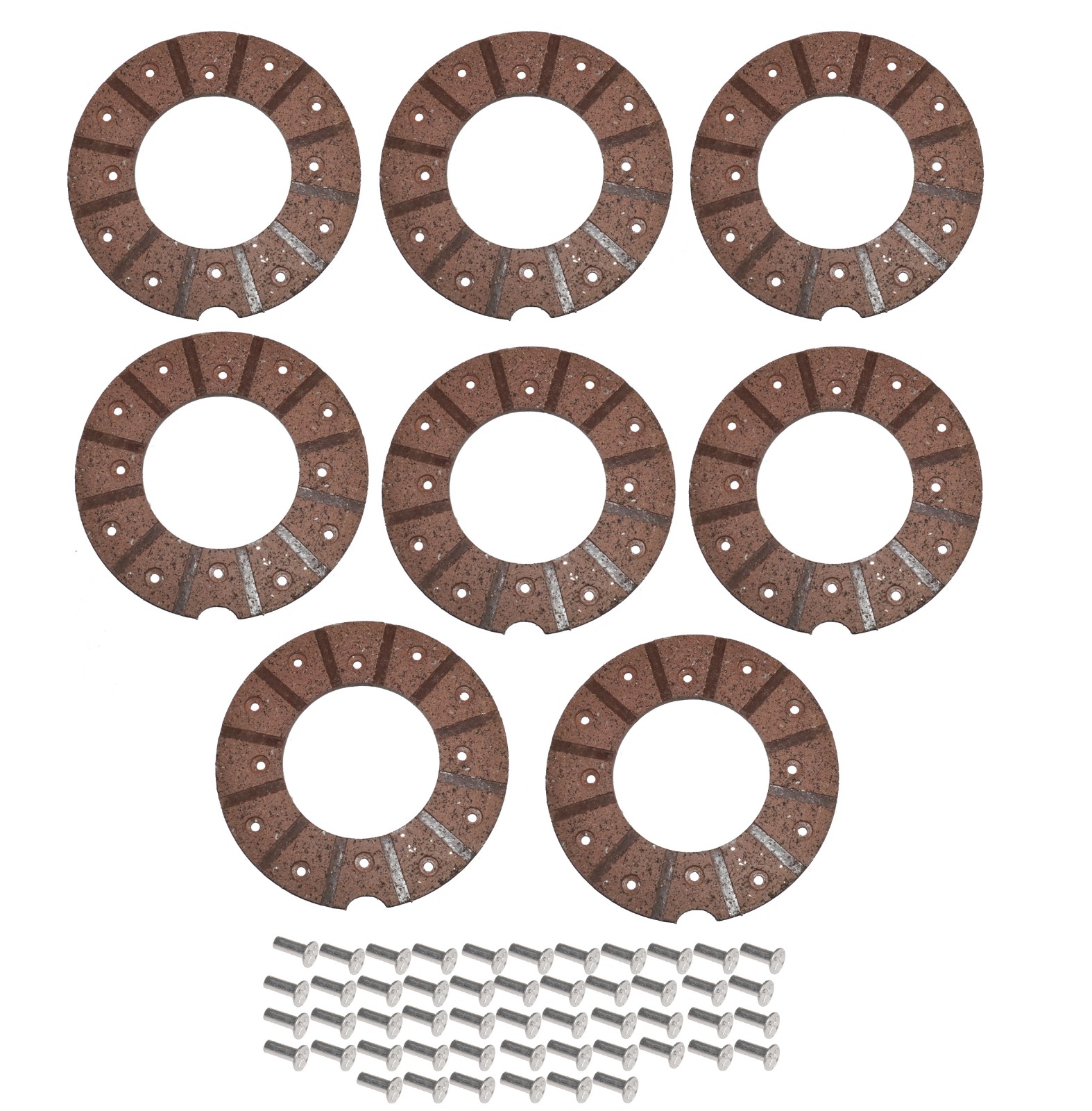 Brake Lining 8 Unit 6 1/2'' For International Fordson Leyland Landini Mahindra Tractor