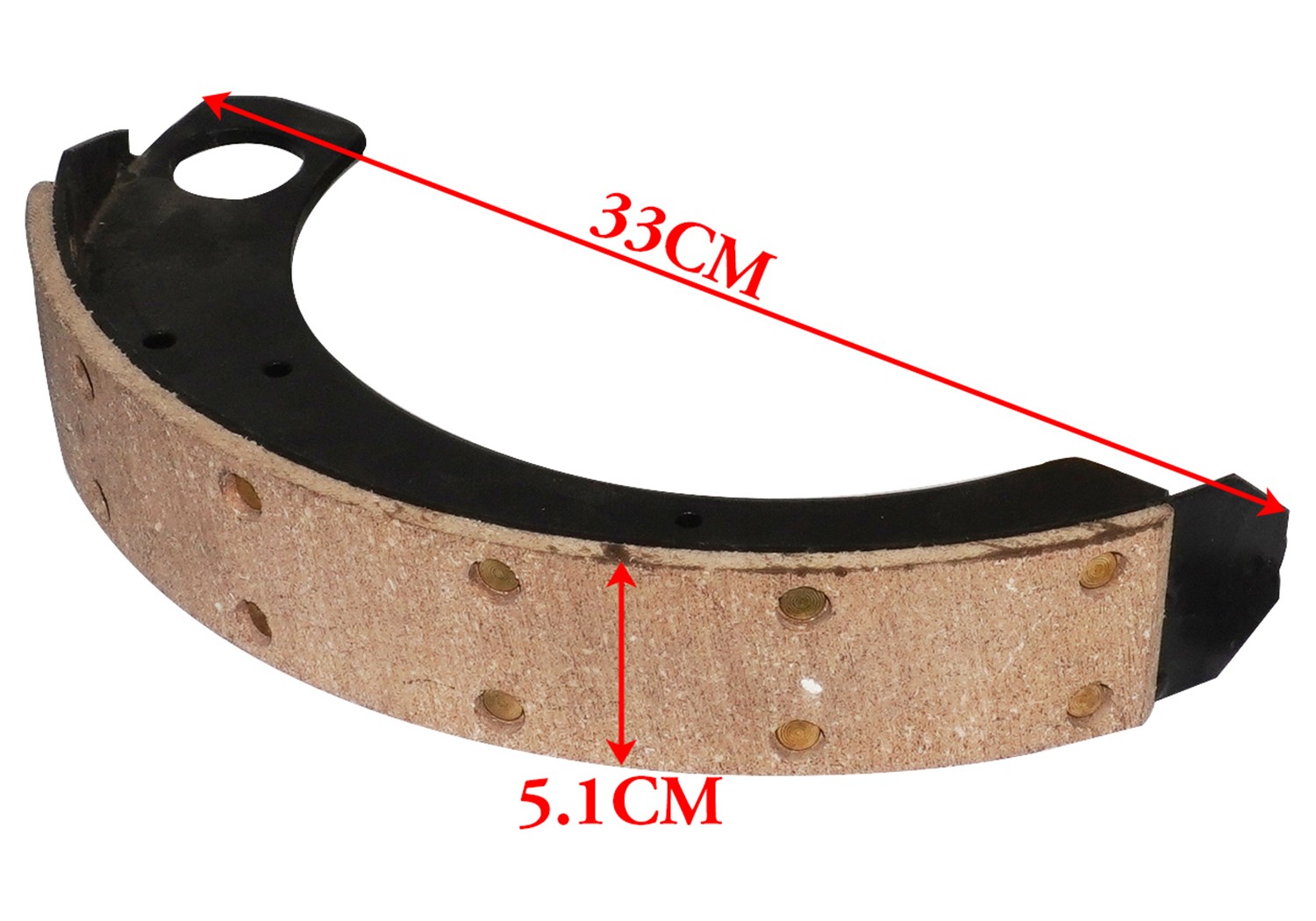 830480M92 Brake Shoes Set of Four For Massey Ferguson 135 35 245 50 20 150