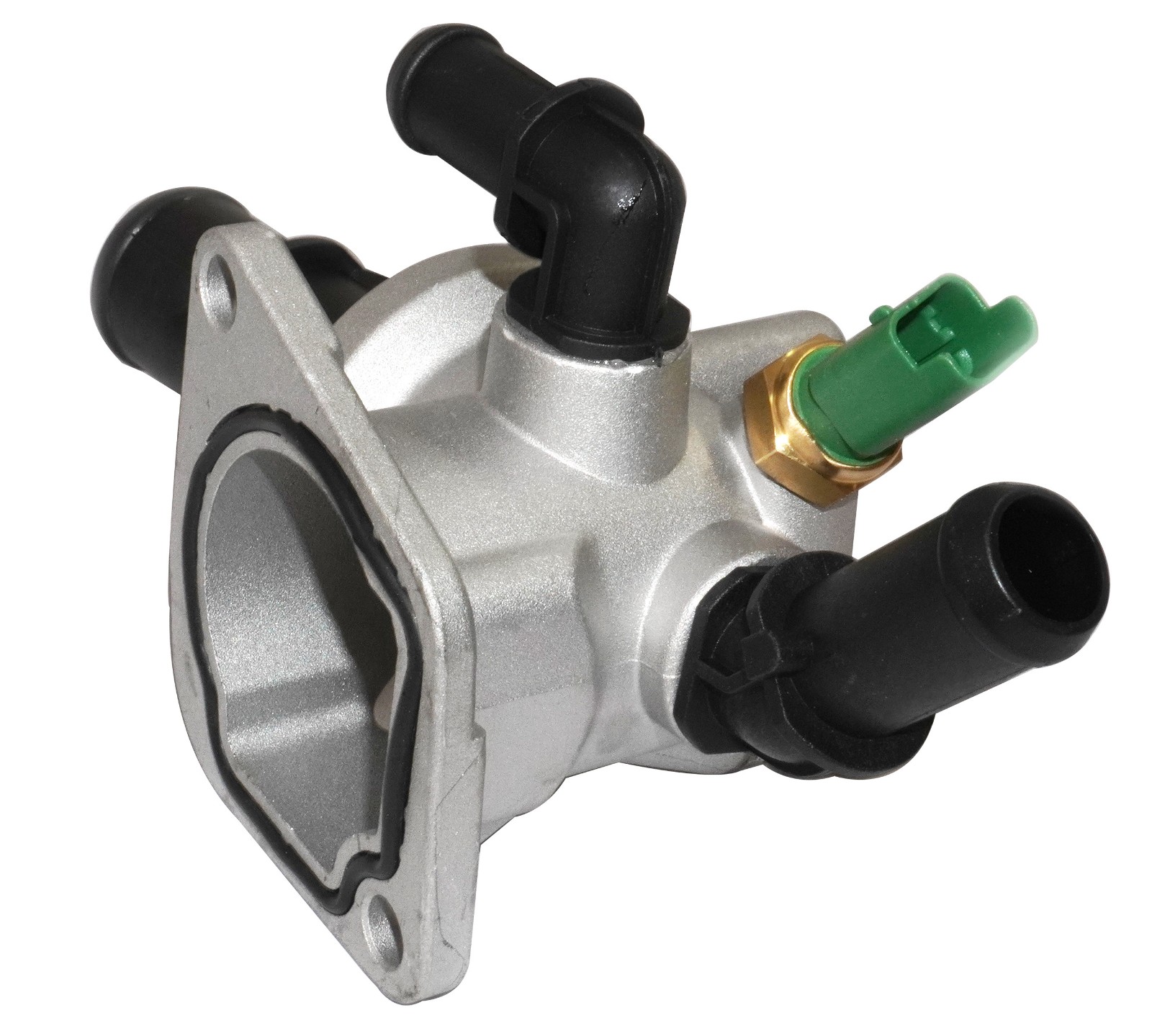 Thermostat Housing + Sensor For Suzuki Swift Mk3 Splash, Lancia Ypsilon Musa 1.3