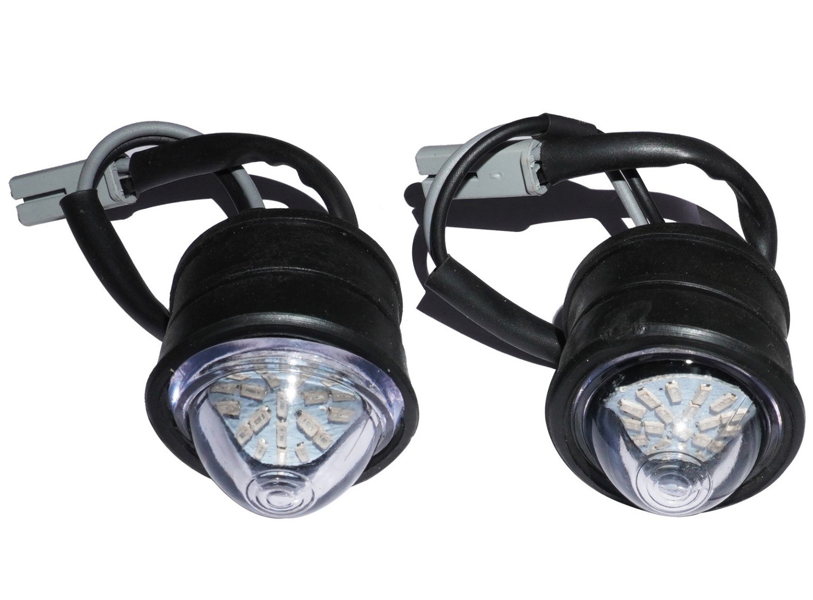 Red LED Pilot Parking Light Assembly For Royal Enfield New Classic Reborn 350