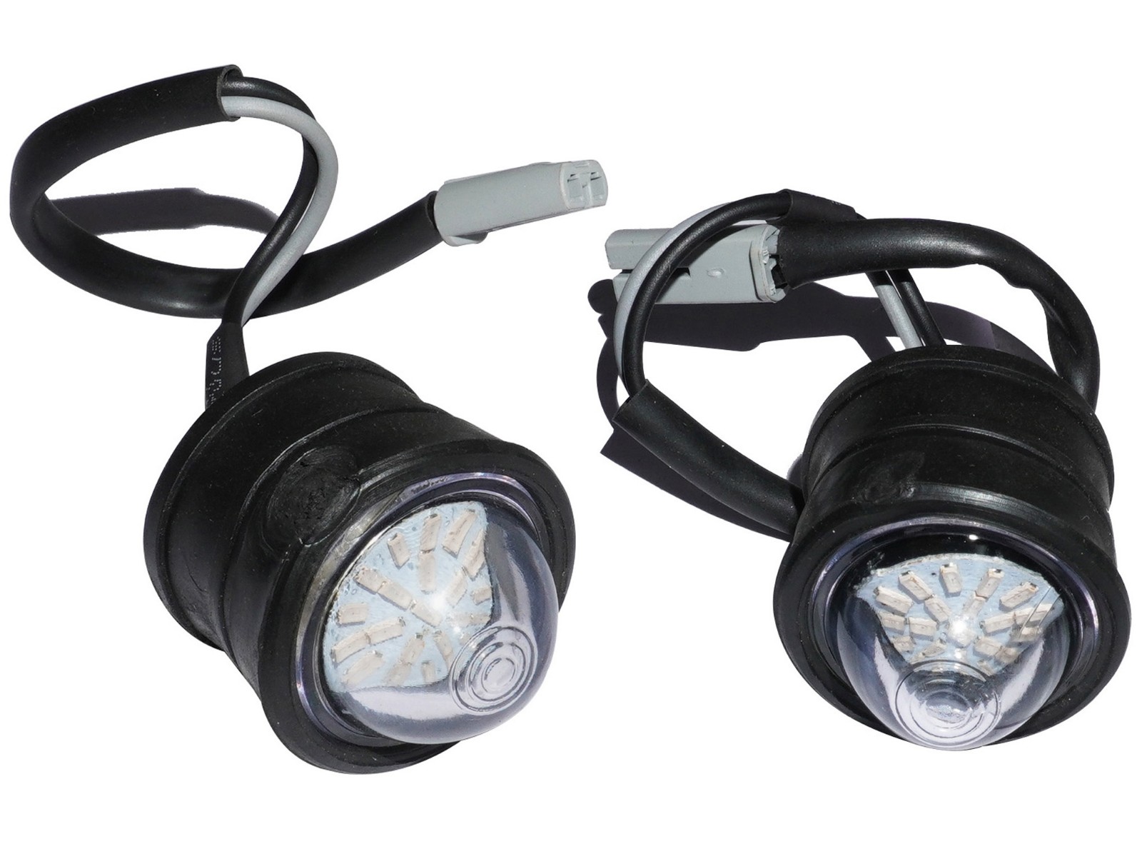 Red LED Pilot Parking Light Assembly For Royal Enfield New Classic Reborn 350