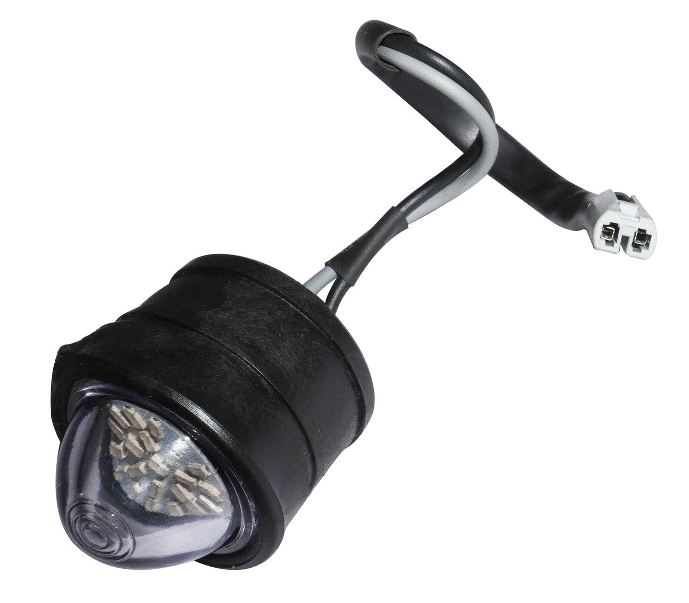 Red LED Pilot Parking Light Assembly For Royal Enfield New Classic Reborn 350