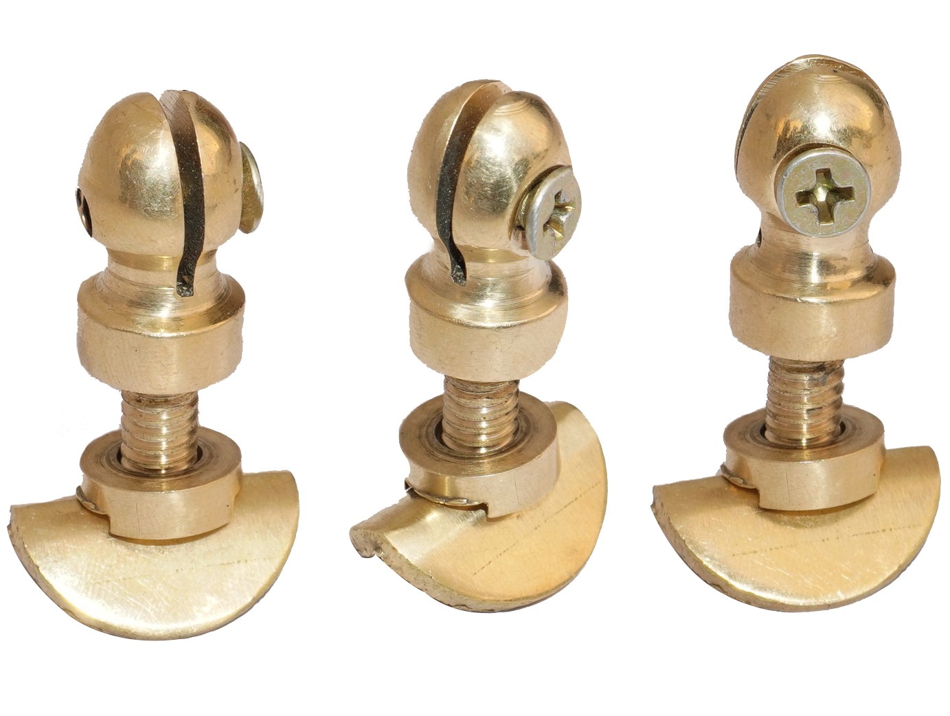 Front Number Plate Fixing Nut Brass Fits For BSA Norton Royal Enfield