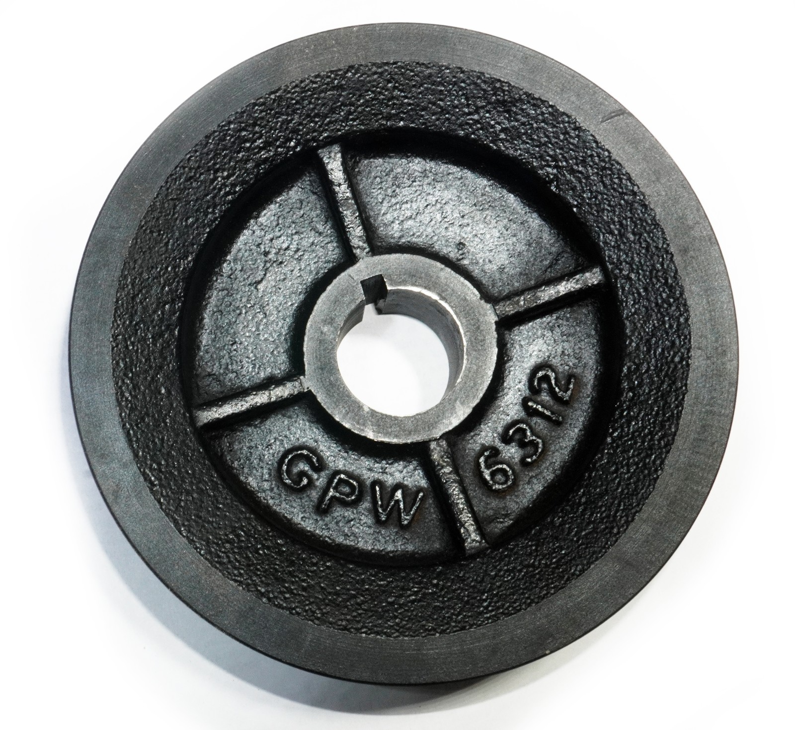 Single Groove Crankshaft Pulley For 41-71 Jeeps & Willys With 4-134 Engine