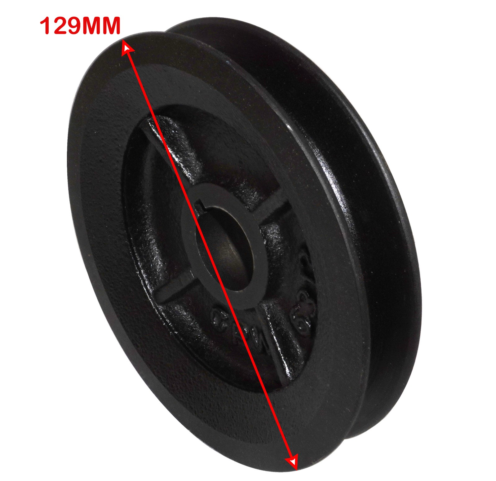 Single Groove Crankshaft Pulley For 41-71 Jeeps & Willys With 4-134 Engine
