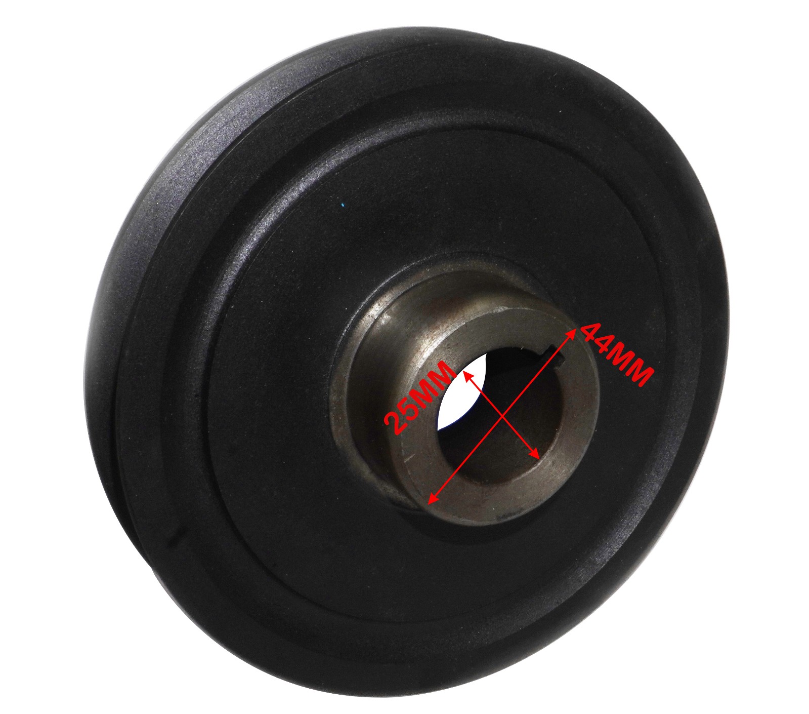 Single Groove Crankshaft Pulley For 41-71 Jeeps & Willys With 4-134 Engine