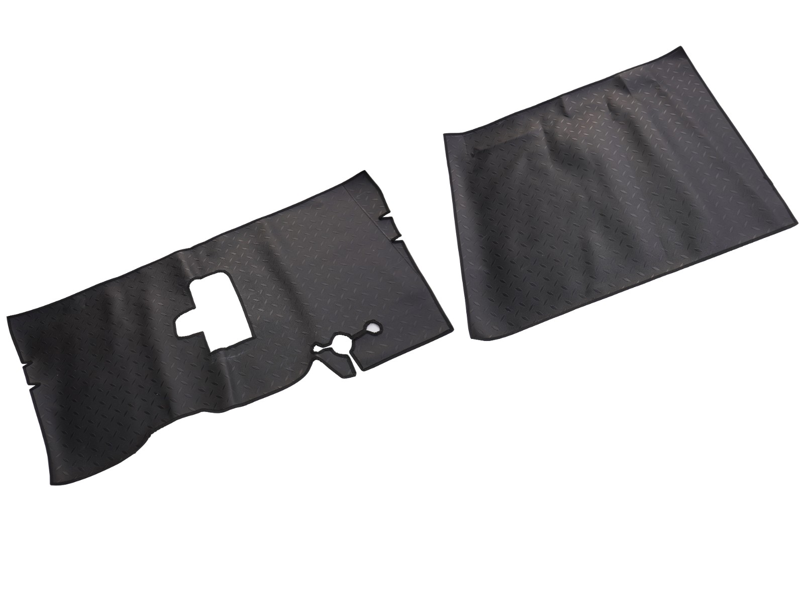 Floor Mat Set For Jeeps Willys 41-71 MB GPW CJ-2A 3A 3B, 5 M38 M38A1 LHD