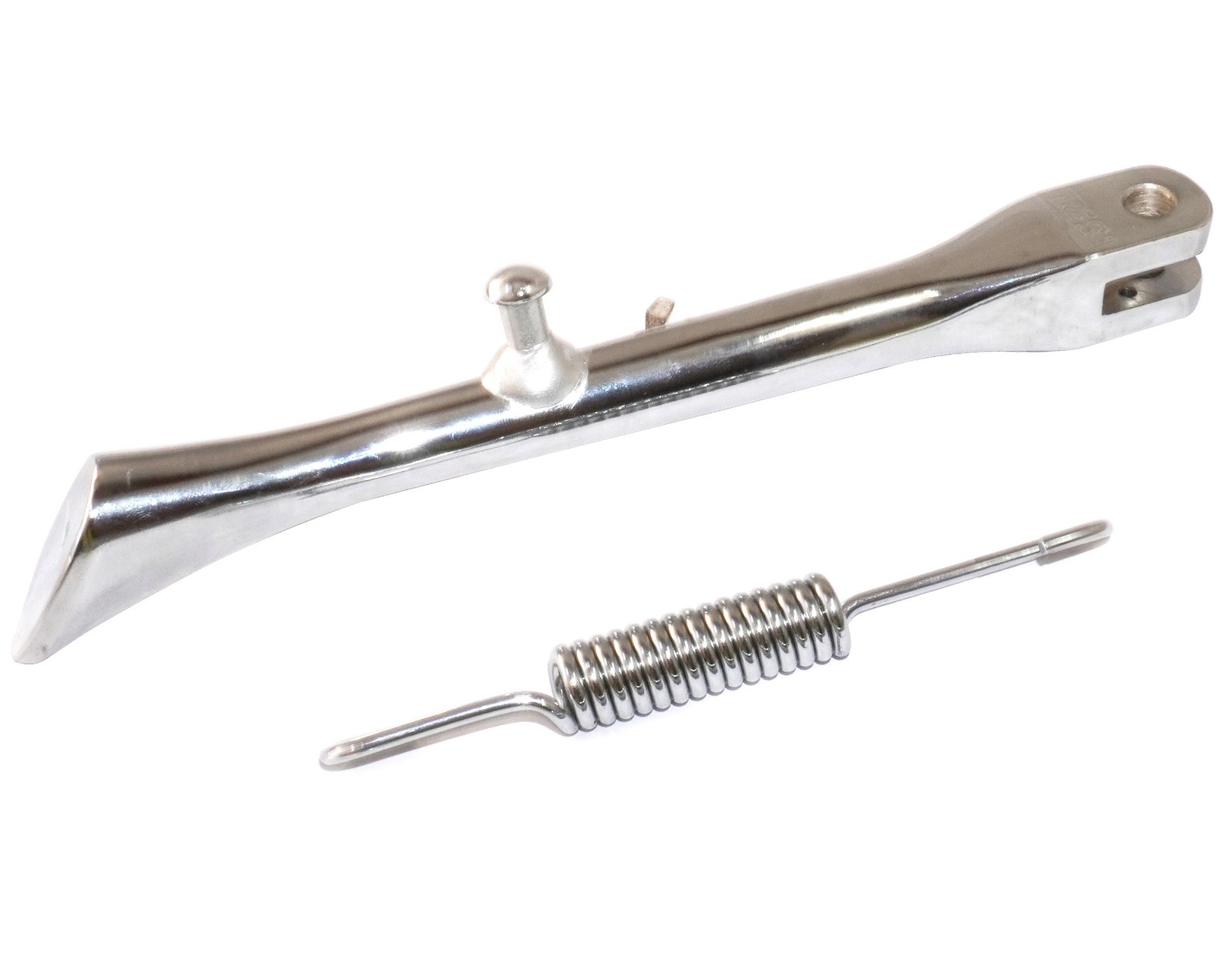 Side Stand With Spring Chrome For Royal Enfield Classic Reborn 350CC RAW00196/B