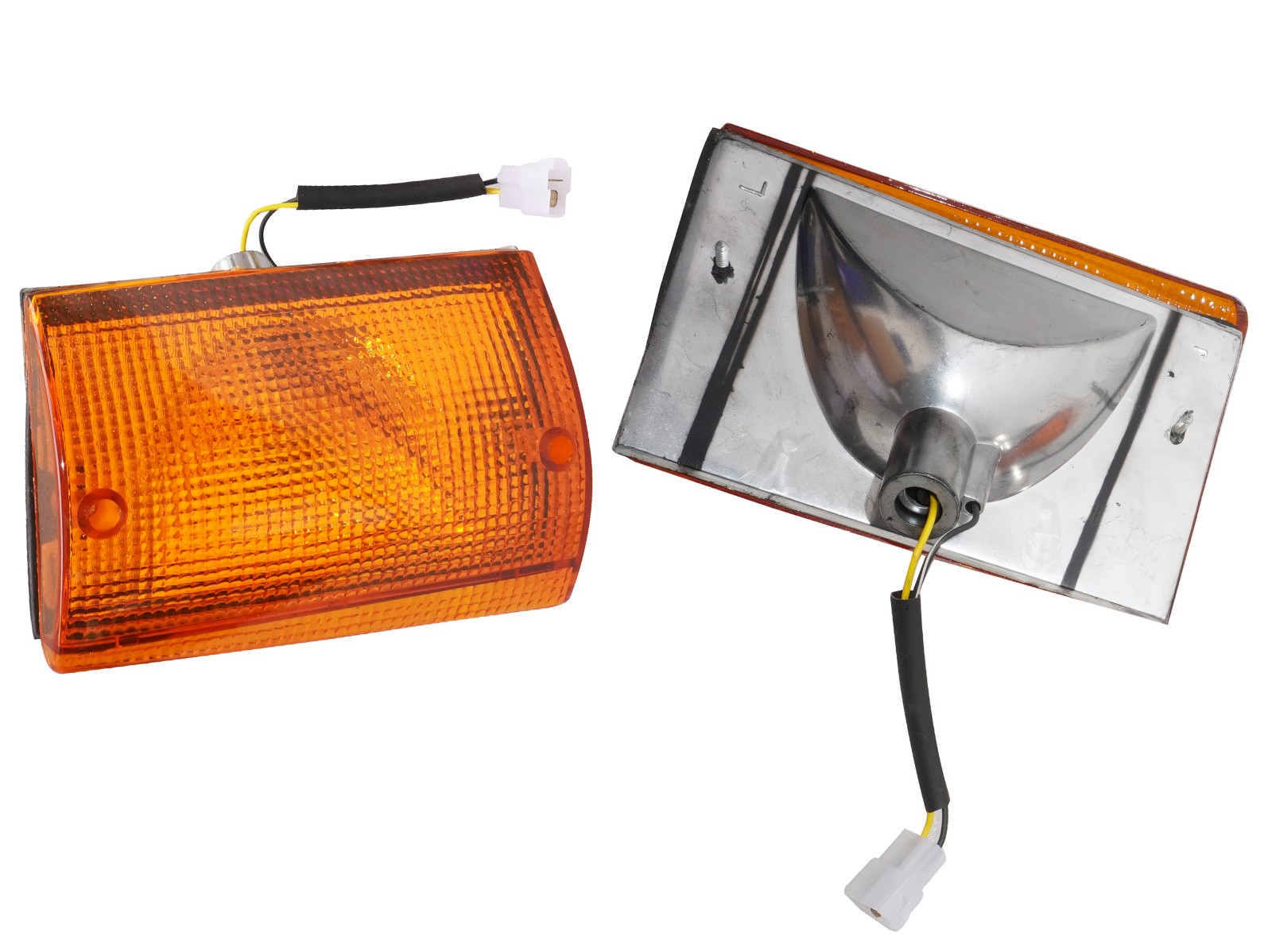 Corner Parking Lamp Indicator Light Set Amber For Tata Sumo