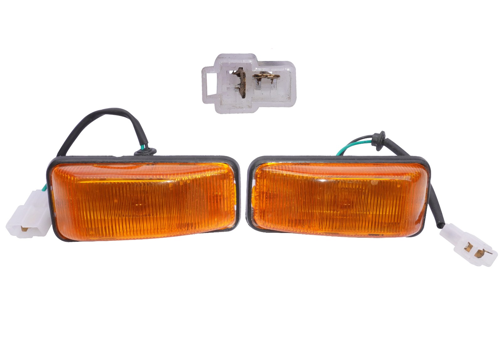Turn Signal Side Indicator Lamp Light Set Amber For Tata Sumo Tata 207 DI