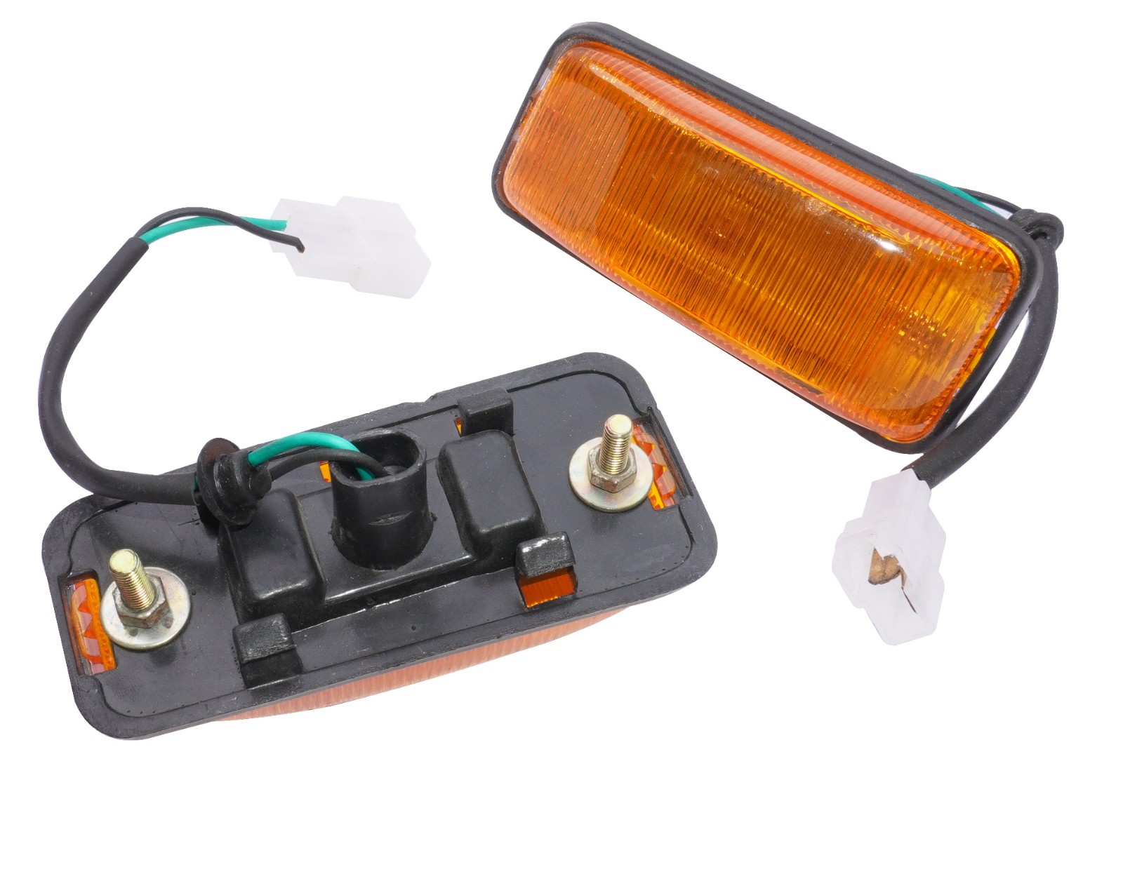 Turn Signal Side Indicator Lamp Light Set Amber For Tata Sumo Tata 207 DI