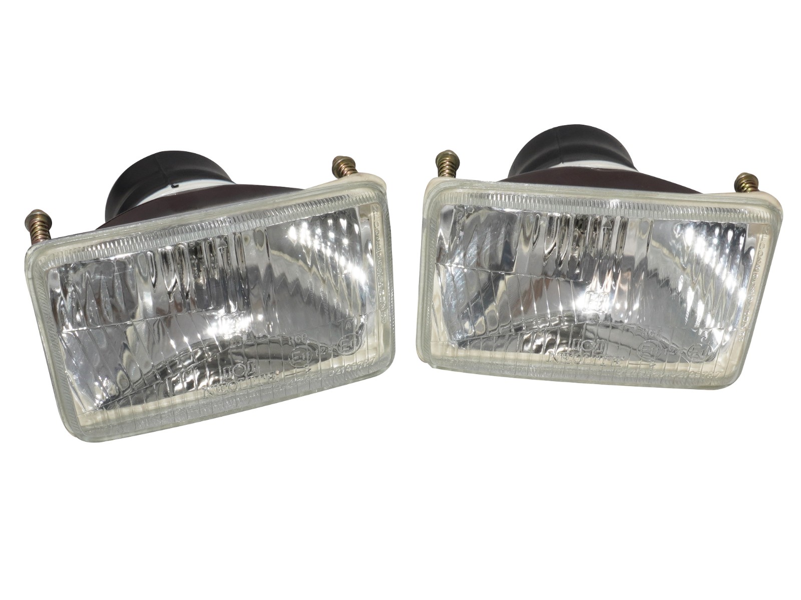 Pair Head Lamp With Bulb For Mahindra Tractor 007700074C91 007700222C91