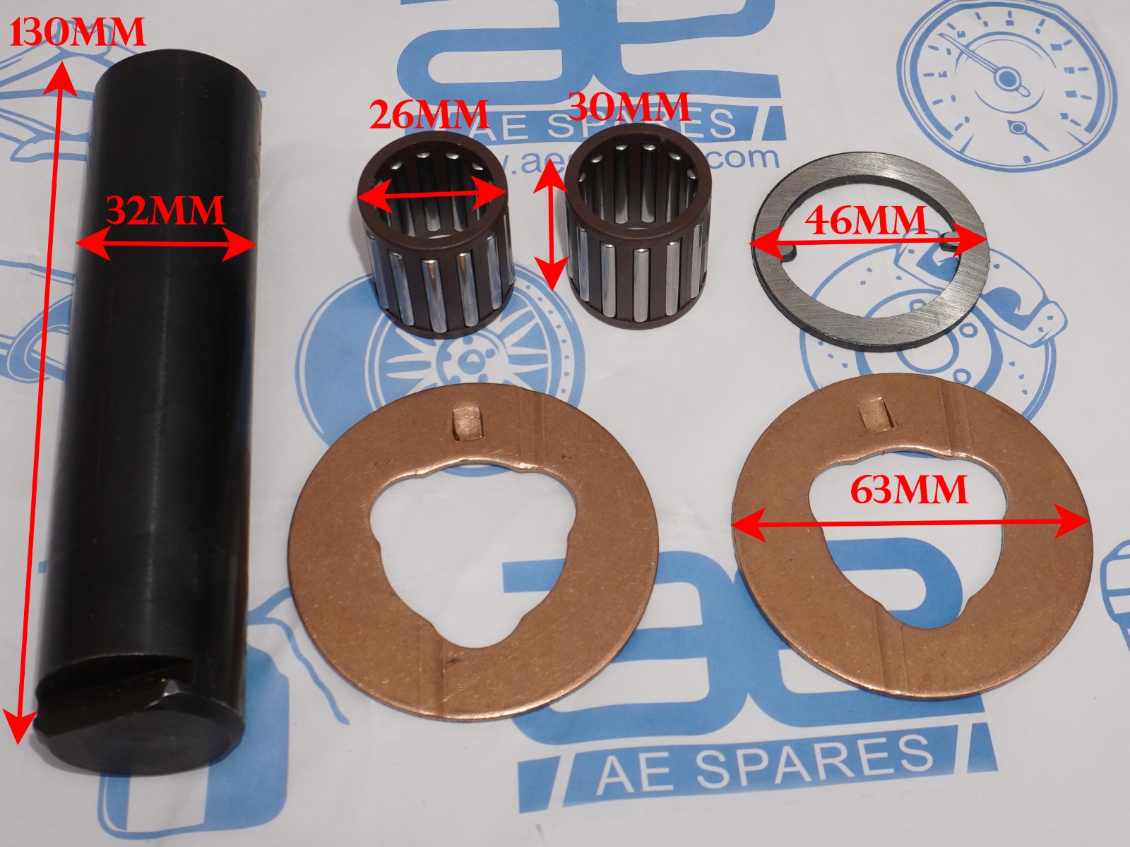 INTERMEDIATE SHAFT REPAIR KIT (1-1/8" SHAFT) 46-53 For JEEP WILLYS WITH DANA 18