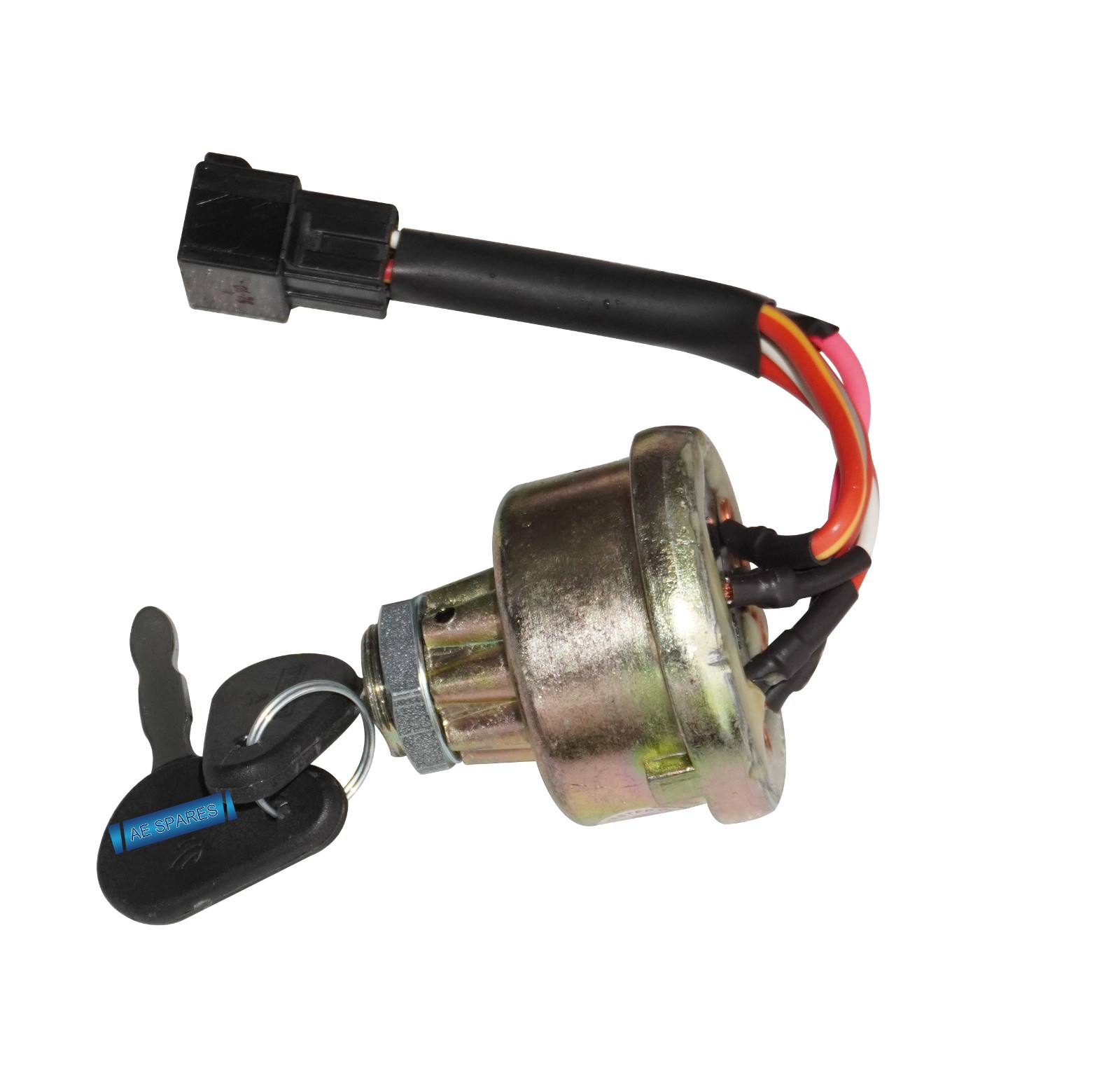 Ignition Starter Switch With 2 Keys For New Holland Tractor N/M