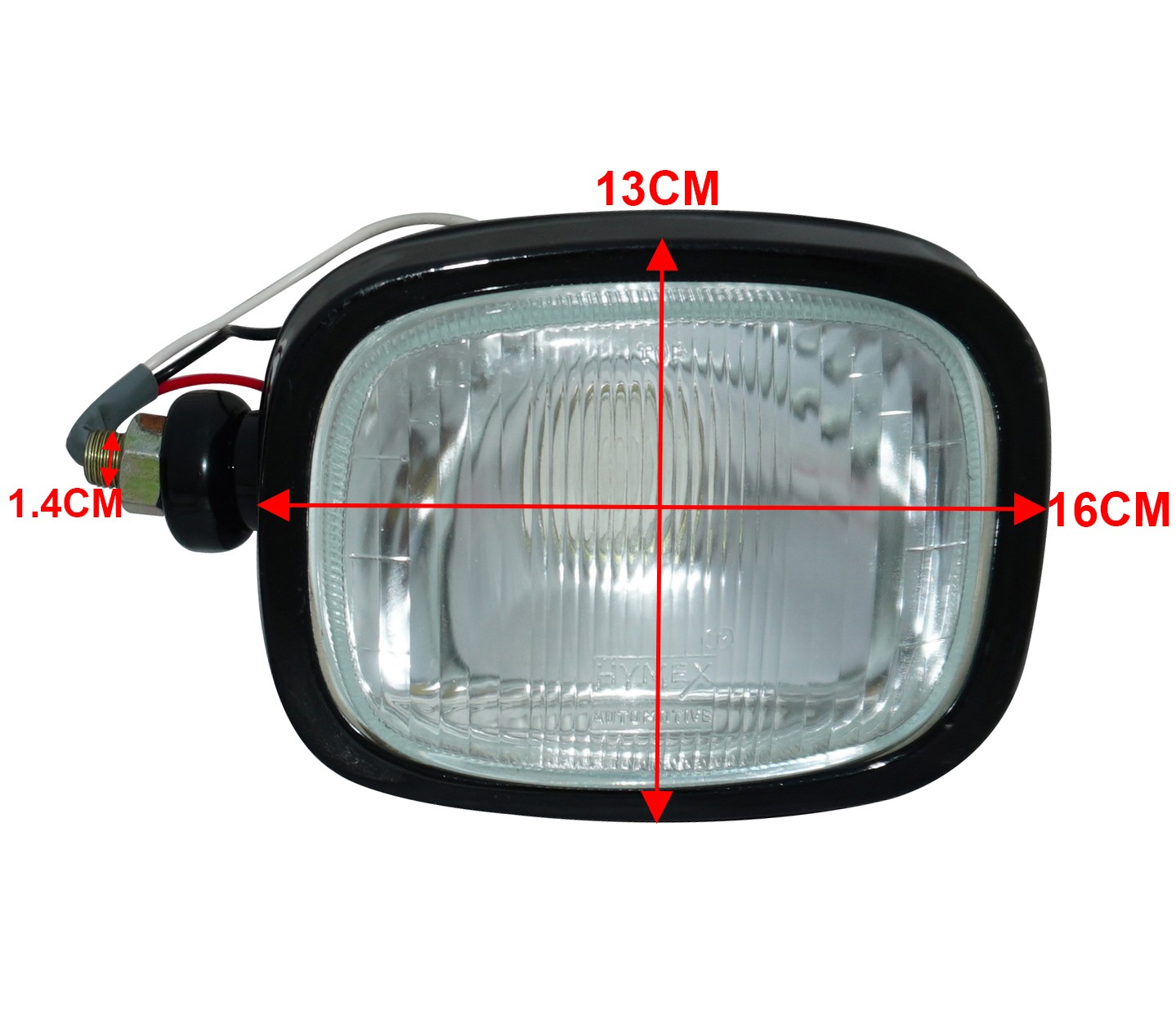 Head Lamp Headlight Set With Bulb For New Holland Tractor