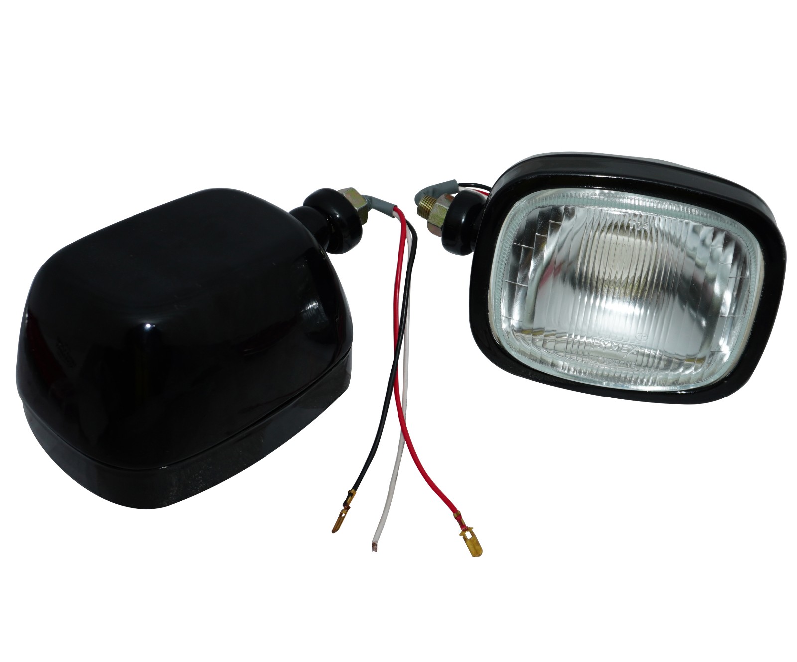 Head Lamp Headlight Set With Bulb For New Holland Tractor