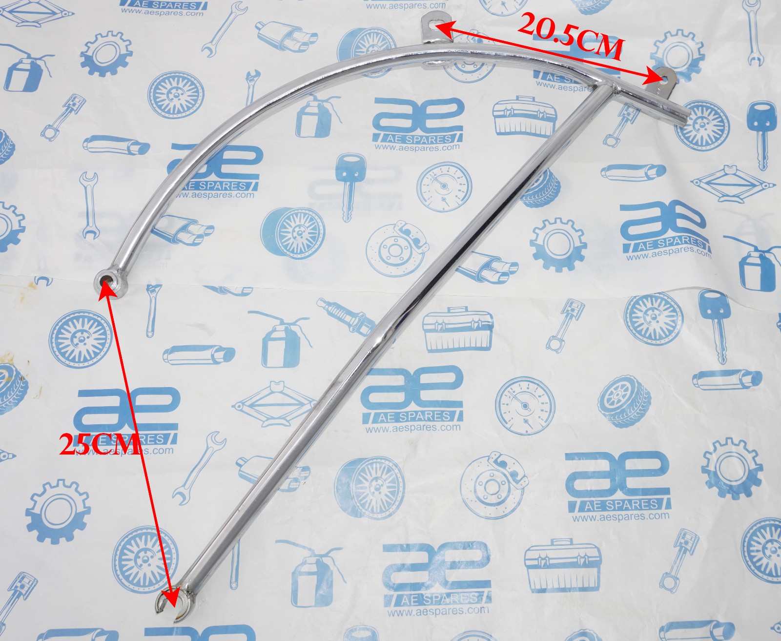 Fits For Royal Enfield 500 Rear Mudguard Carrier LH RH Chrome Plated