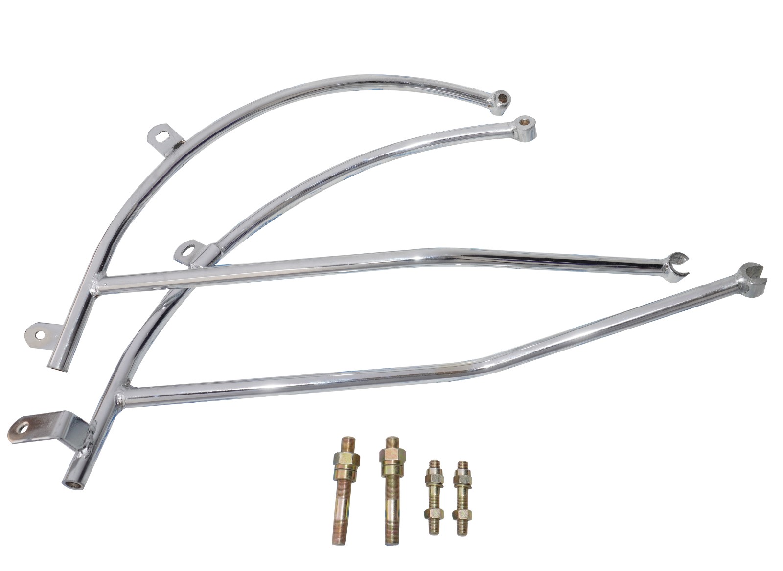 Fits For Royal Enfield 500 Rear Mudguard Carrier LH RH Chrome Plated