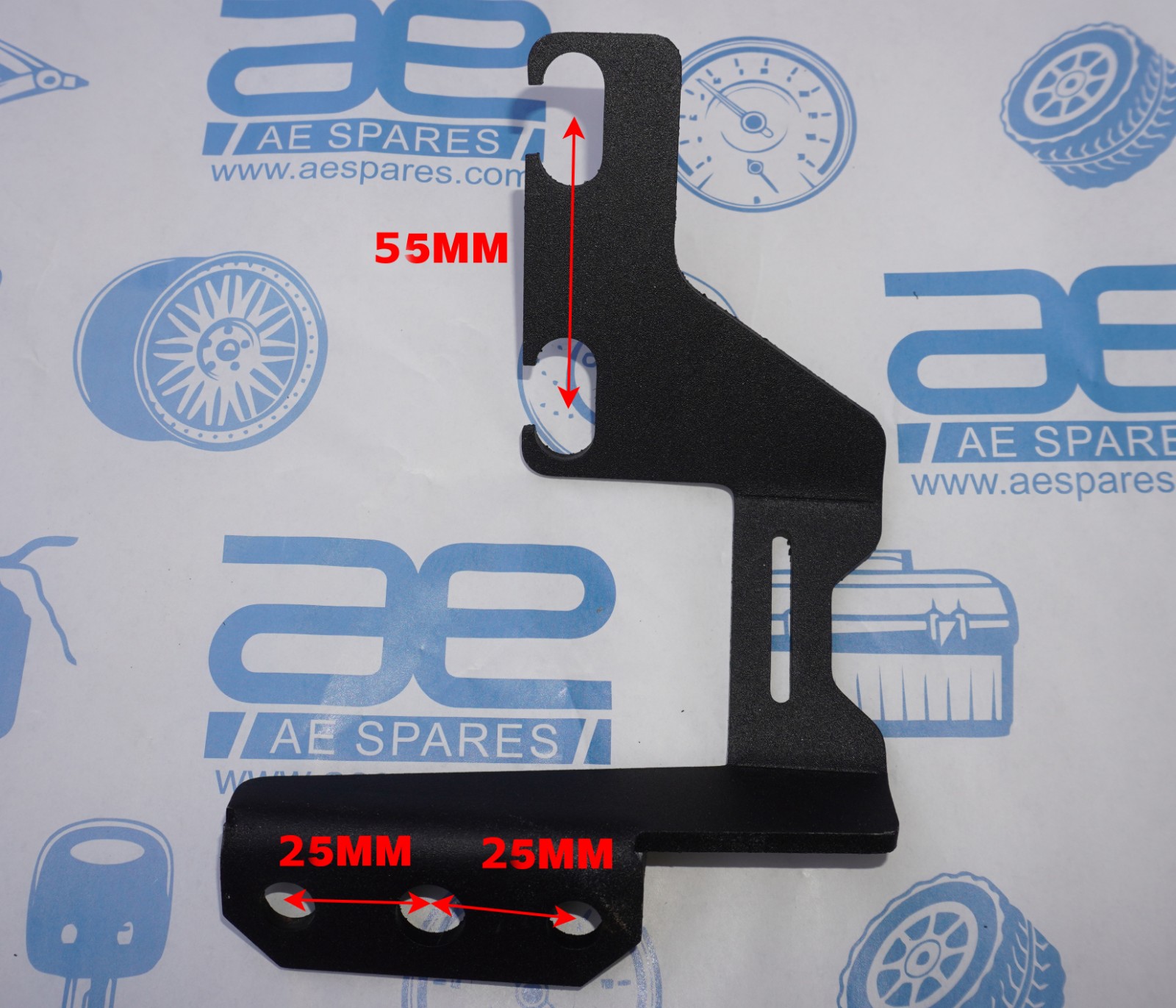 Ditch LED Work Light Bar Brackets Hood Mount Bracket For Toyota Fortuner Hilux