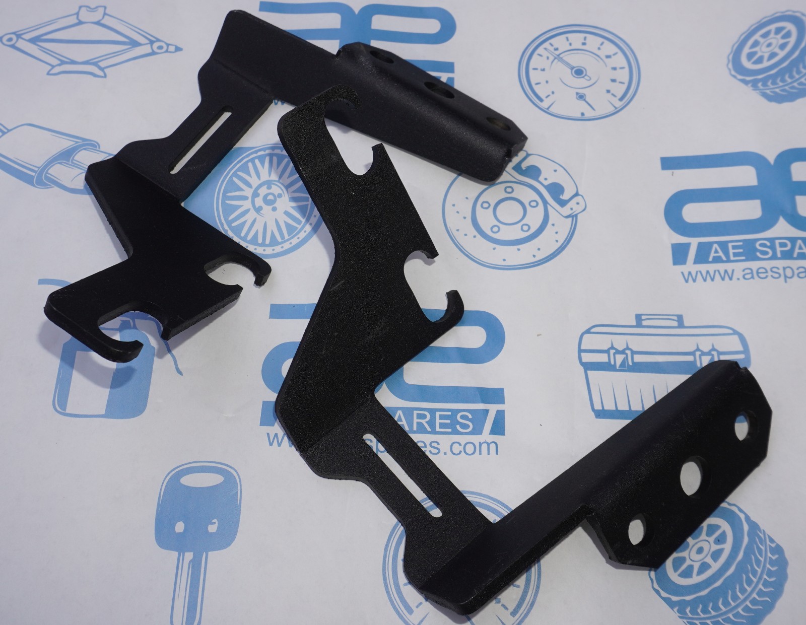 Ditch LED Work Light Bar Brackets Hood Mount Bracket For Toyota Fortuner Hilux