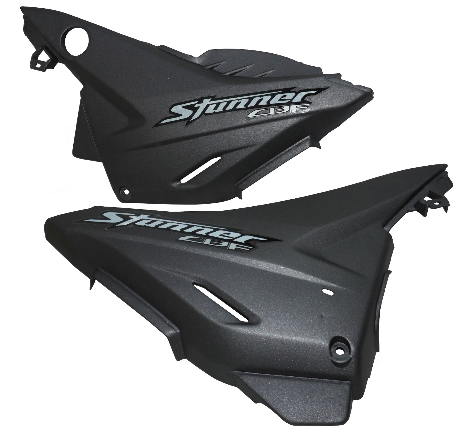 Side Panel Set Black Fits For Honda Stunner