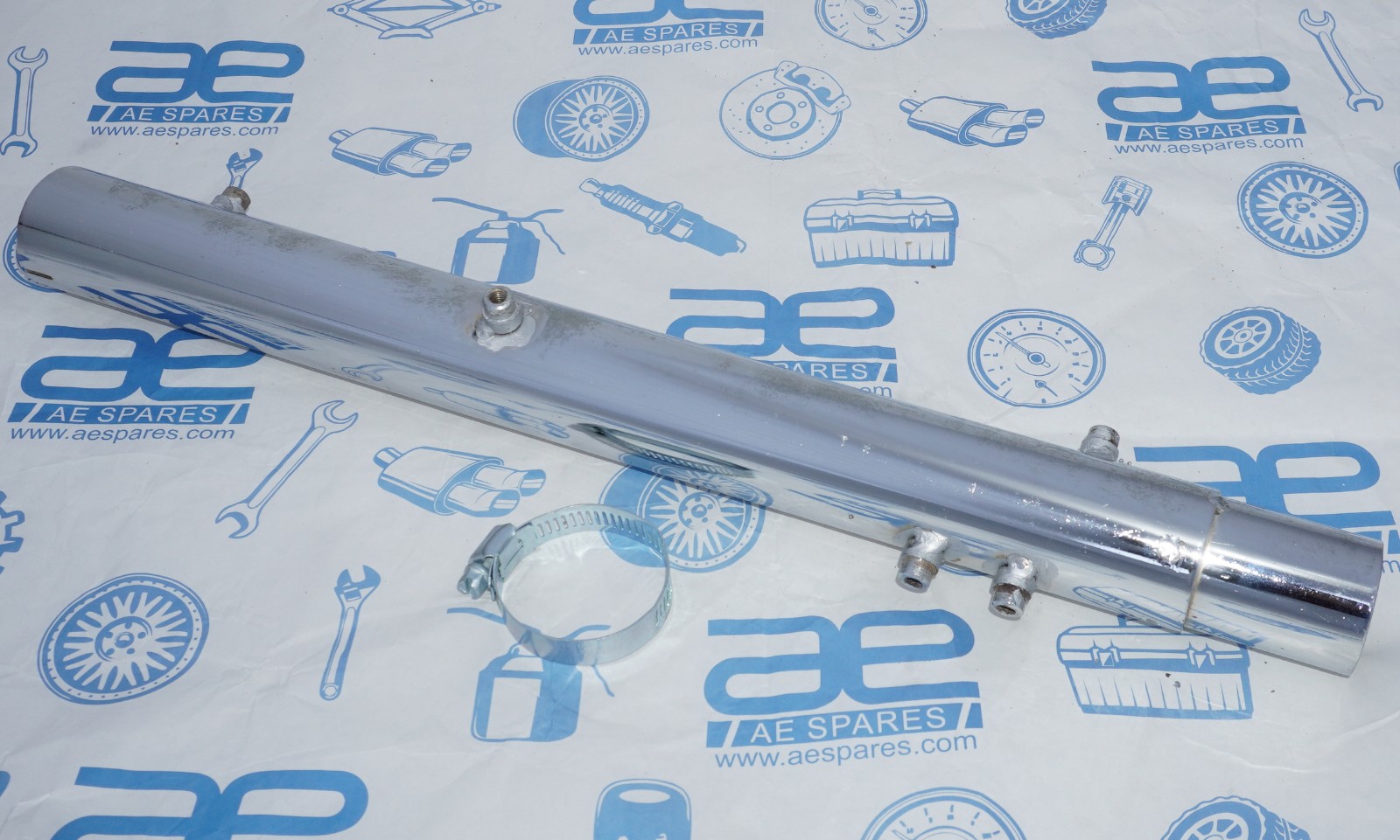 For Royal Enfield New Classic Reborn Meteor 350cc Bend Pipe Better Sound Chrome