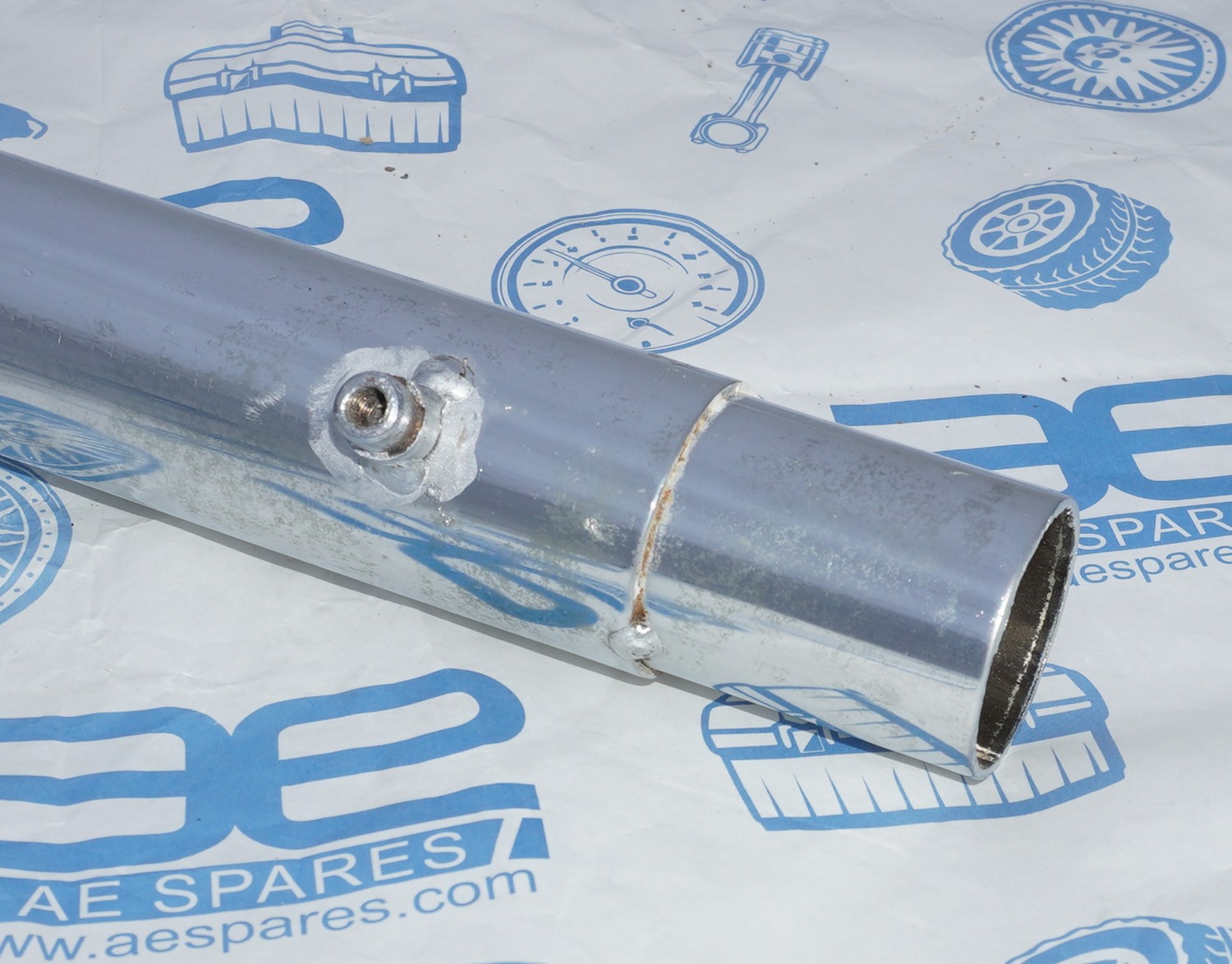 For Royal Enfield New Classic Reborn Meteor 350cc Bend Pipe Better Sound Chrome