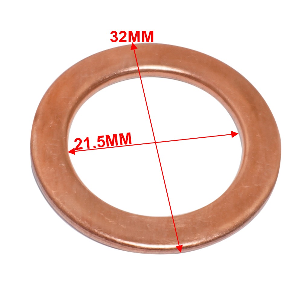 Copper Injector Washer 4 Unit For Mahindra 575 DI Tractor