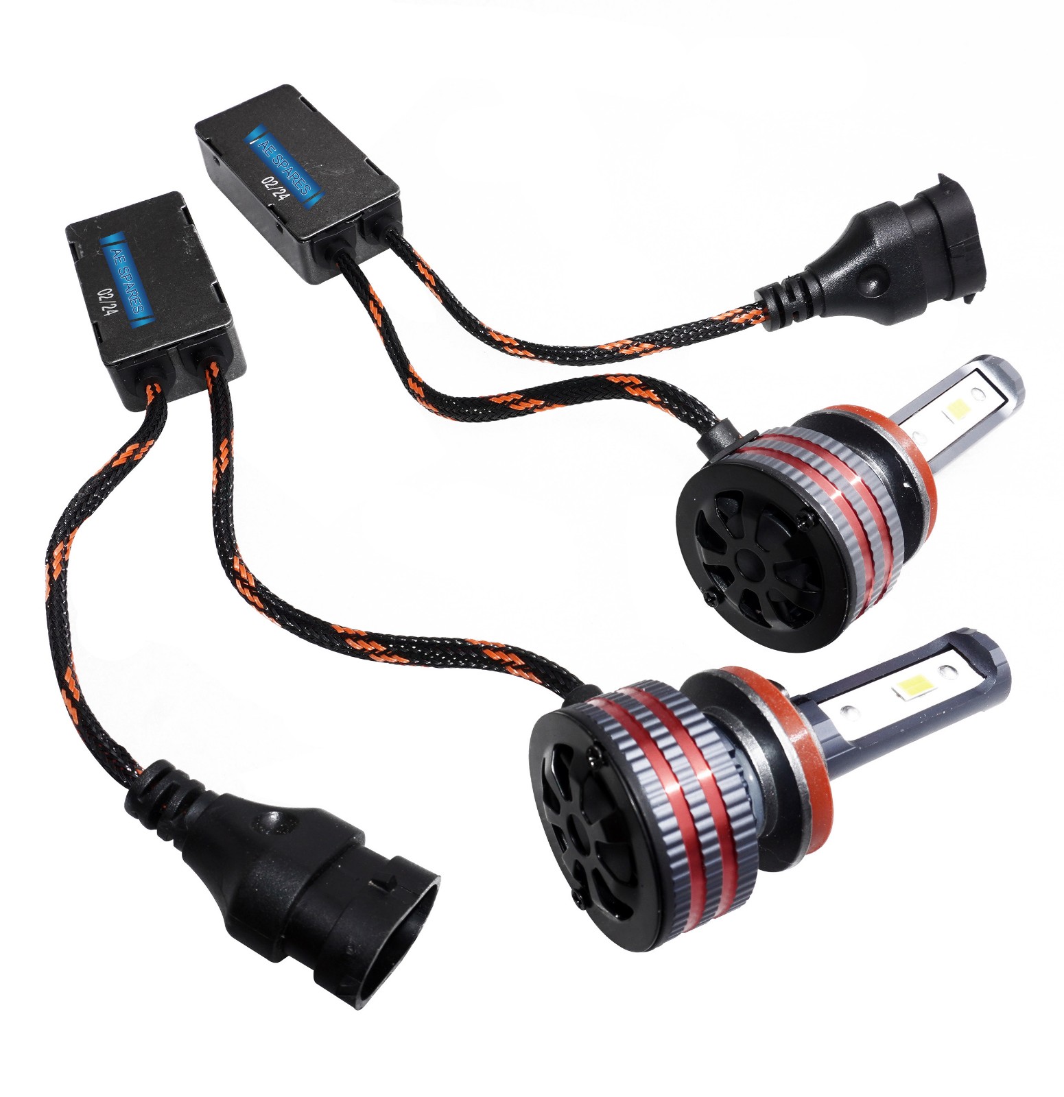 H8 110W LED Headlight Set 11000LM 6000K Fog light LED Bulbs For Cars Universal