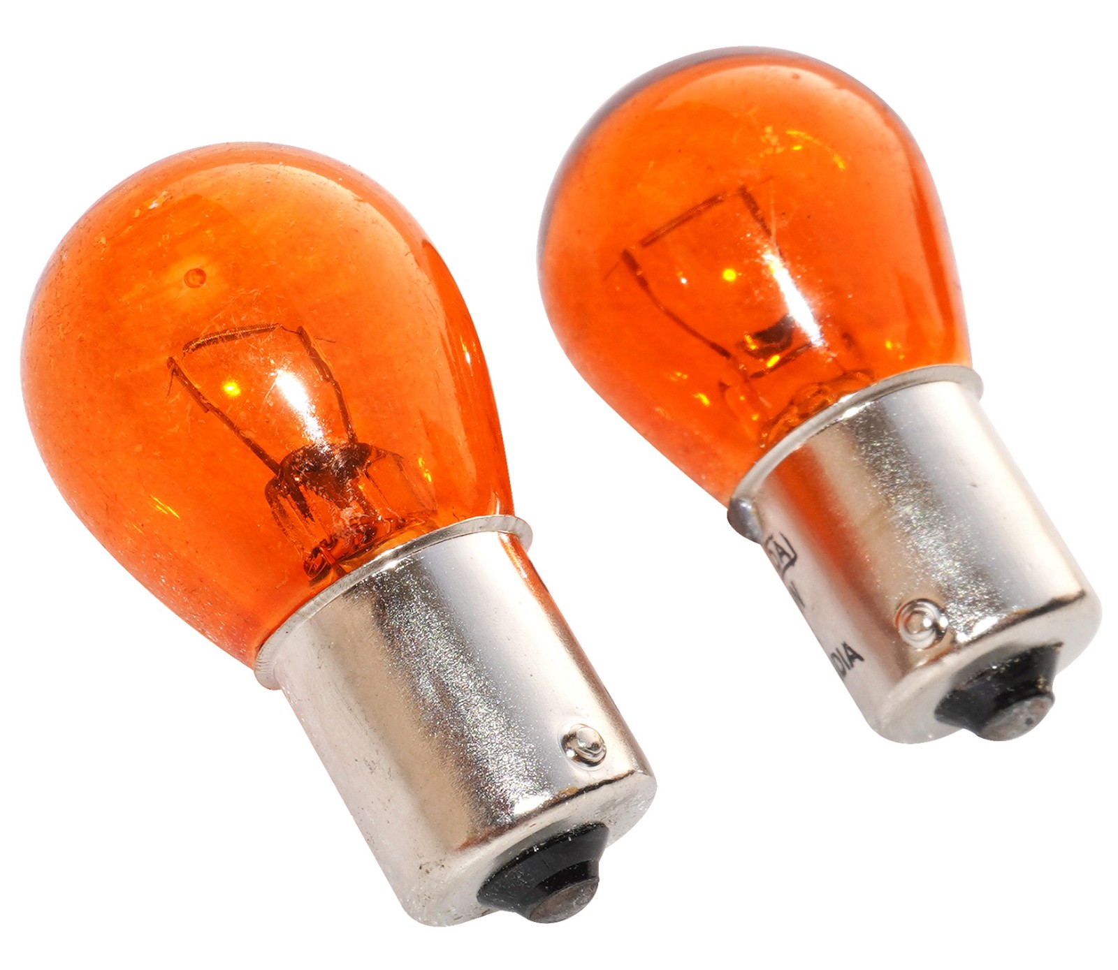 12V 21W Amber Tail Light Bulb Set For Car Jeeps Tractor Motorcycle Universal