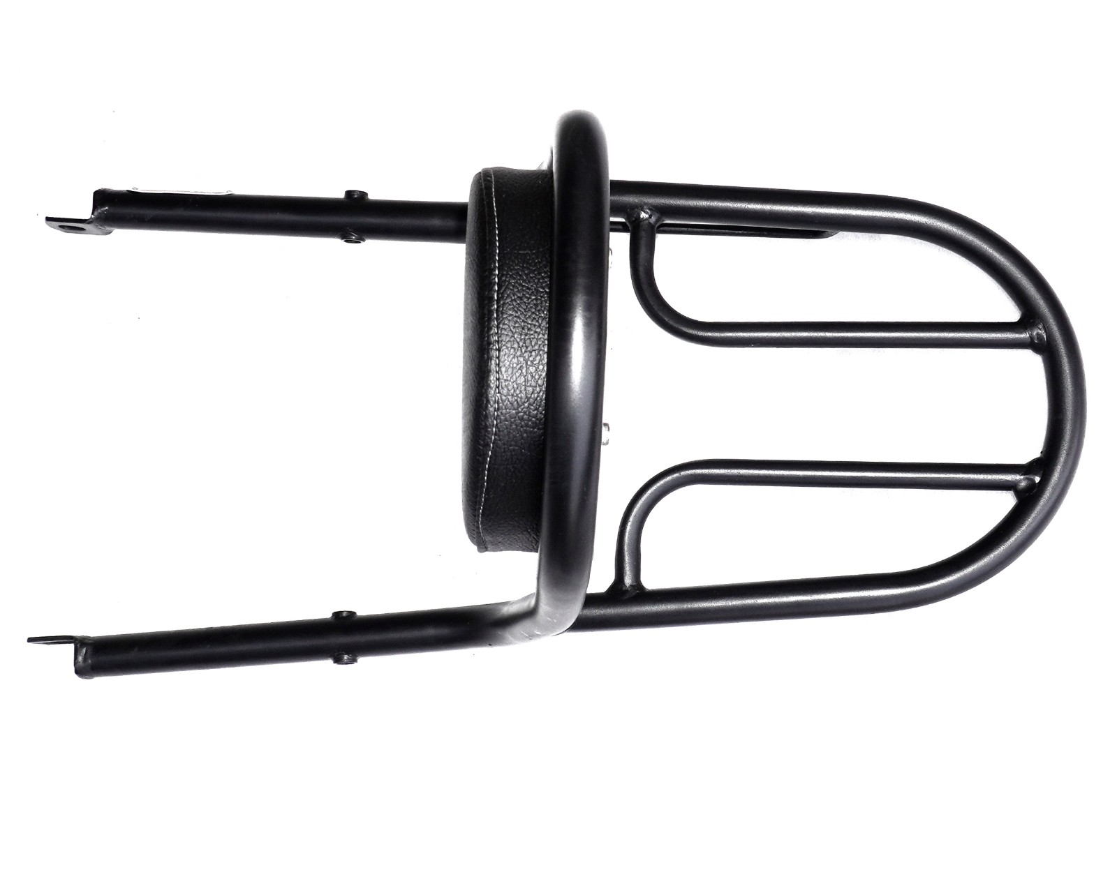 Fits For Royal Enfield Meteor 350 Rear Luggage Carrier With Backrest Black