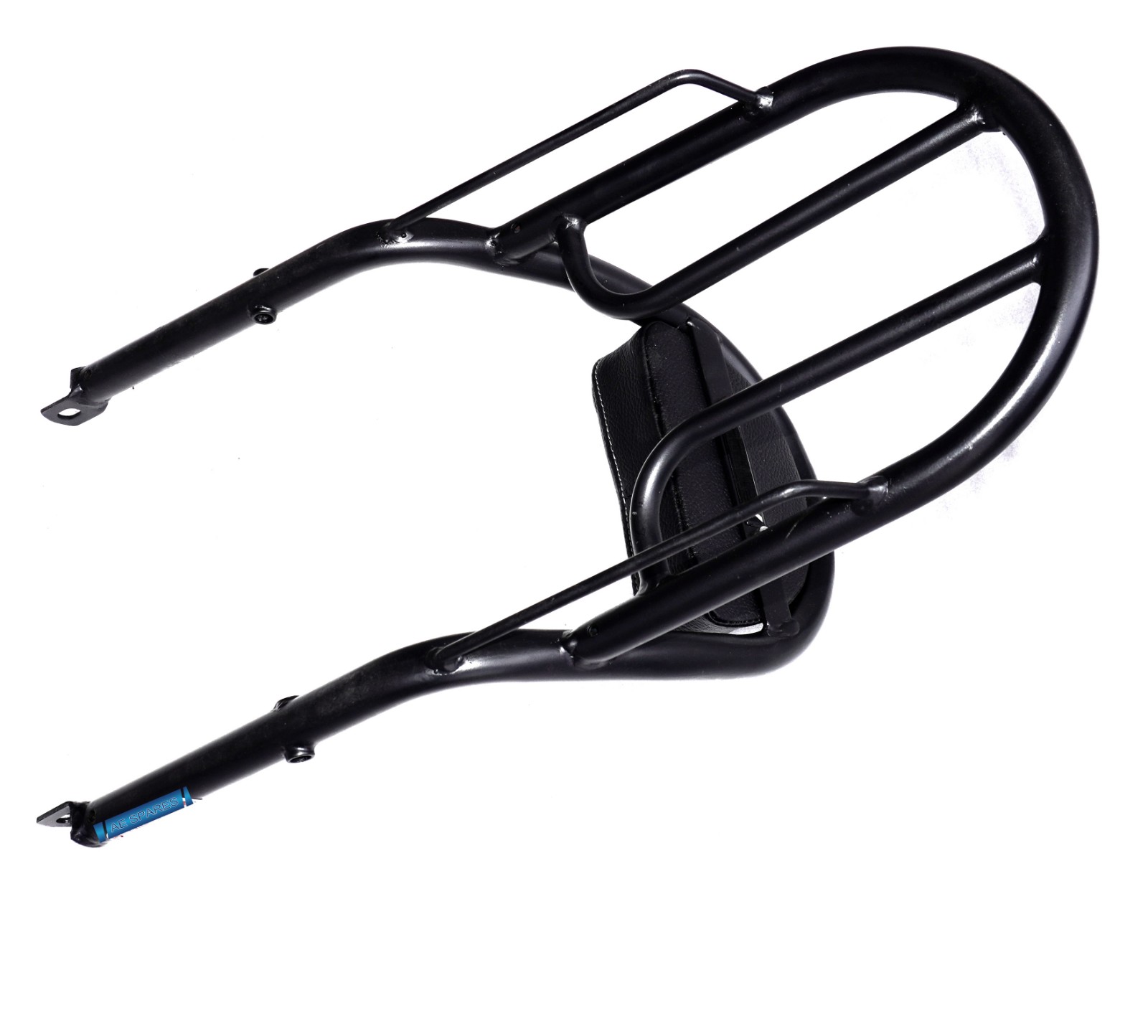 Fits For Royal Enfield Meteor 350 Rear Luggage Carrier With Backrest Black