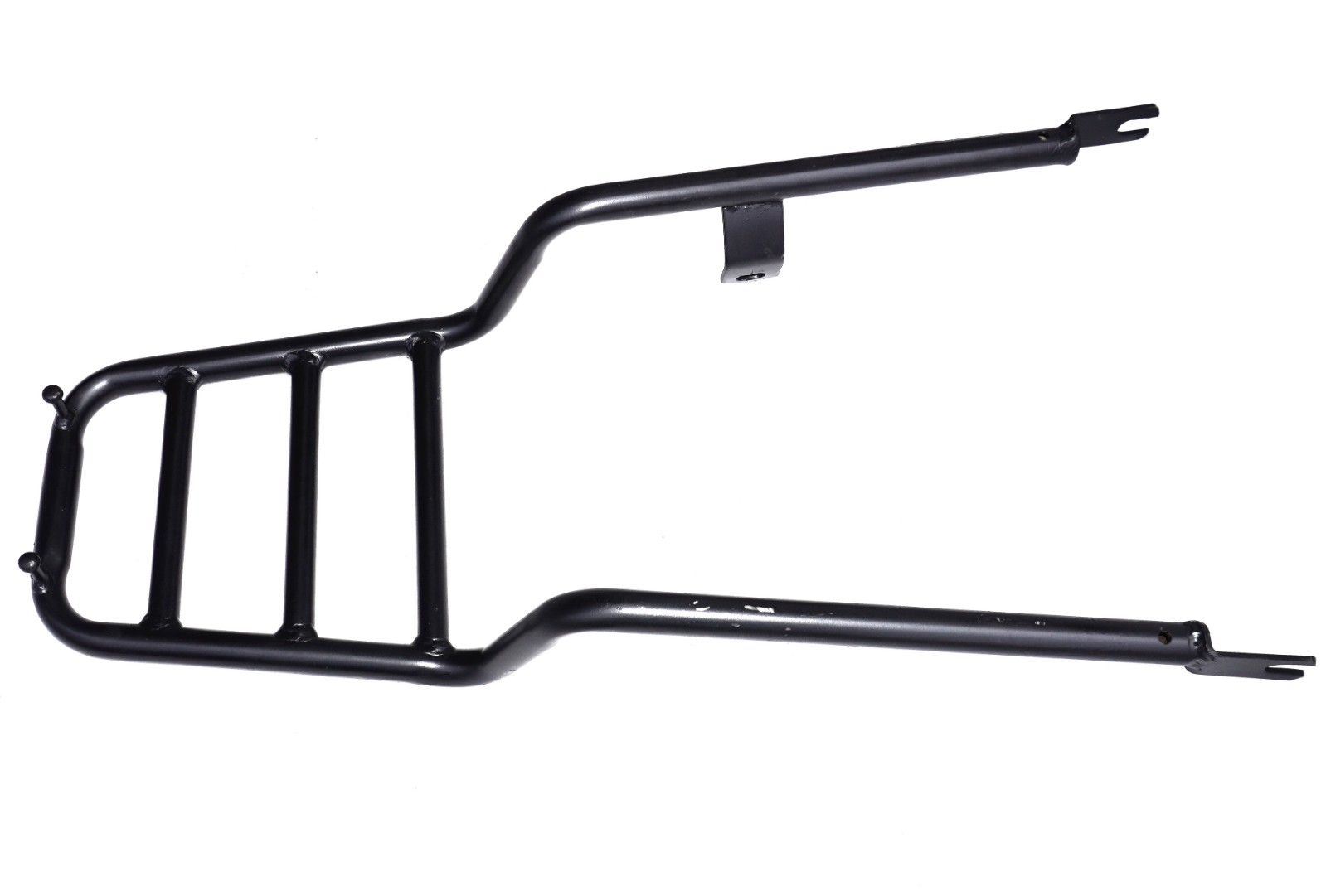 Rear Luggage Carrier With Backrest Black Fits For Royal Enfield Meteor 350