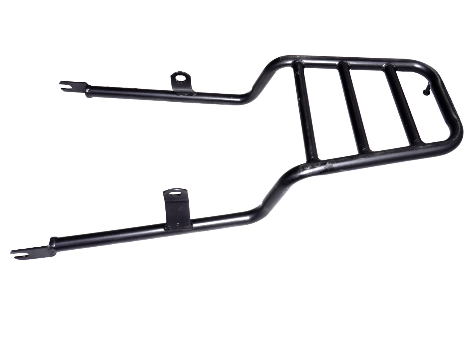 Rear Luggage Carrier With Backrest Black Fits For Royal Enfield Meteor 350