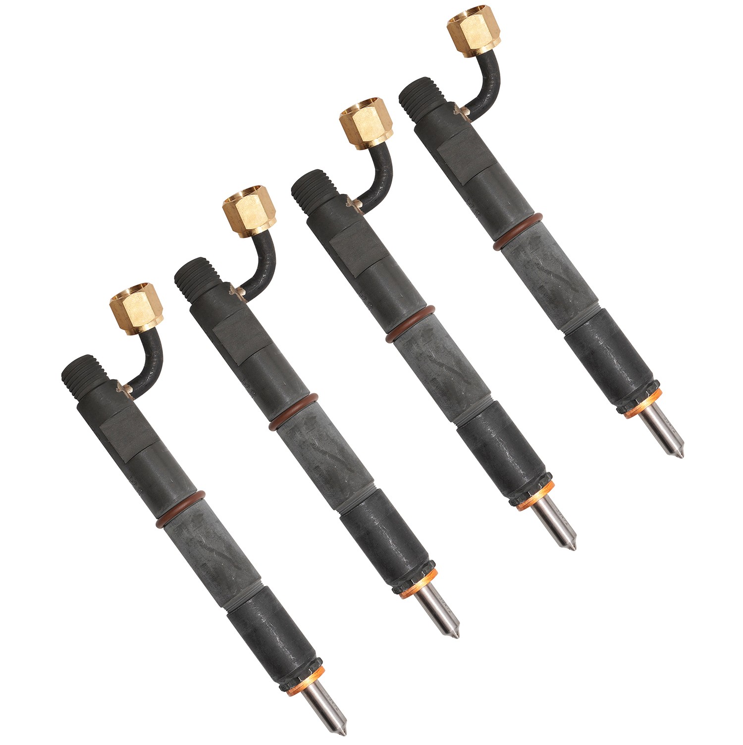 Fuel Injection Nozzle Set of 4 For John Deere 4045TF290 5055E 5075E W50 RE537233