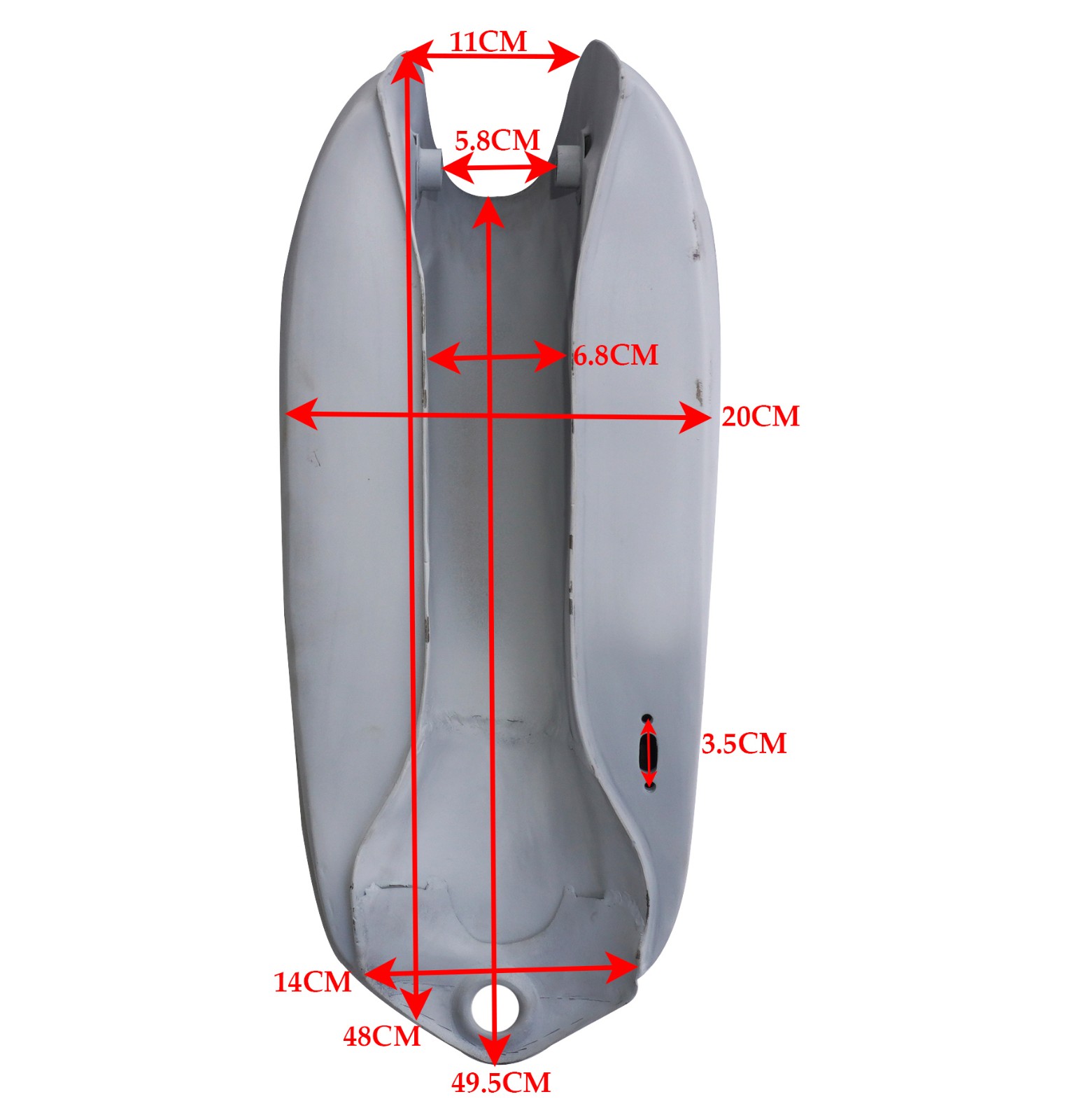 Petrol Fuel Tank Steel Primer Coated For Yamaha DT 250 1974 DT 360 1973-1974