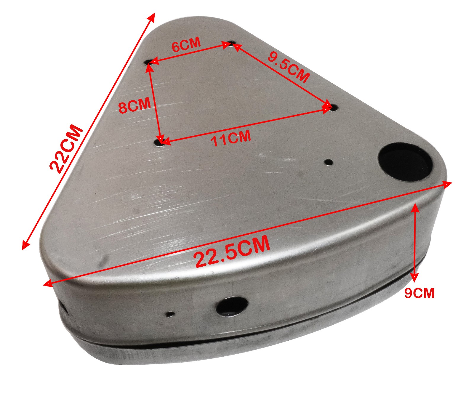 Tool Box Set Flat Lid For Royal Enfield Bullet Early Models