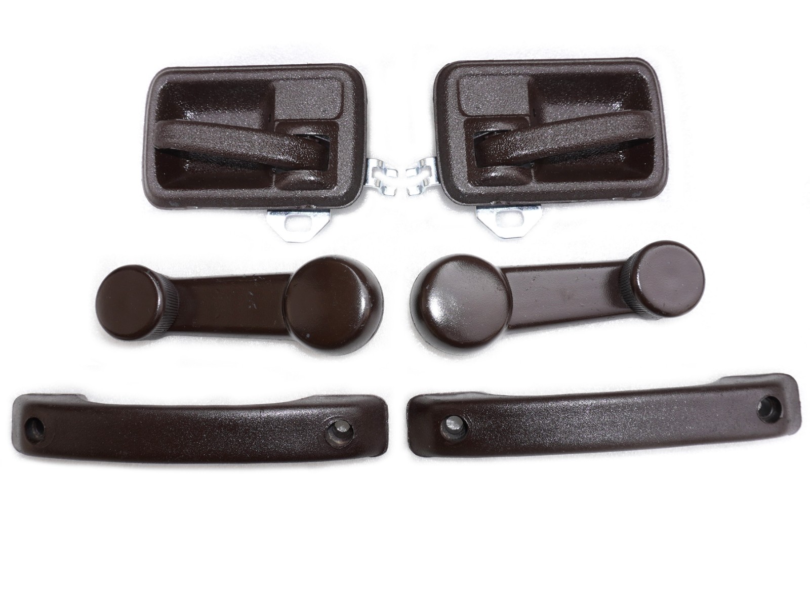 Interior Handle Complete Set Brown For Suzuki Samurai SJ413 SJ410 Sierra Drover