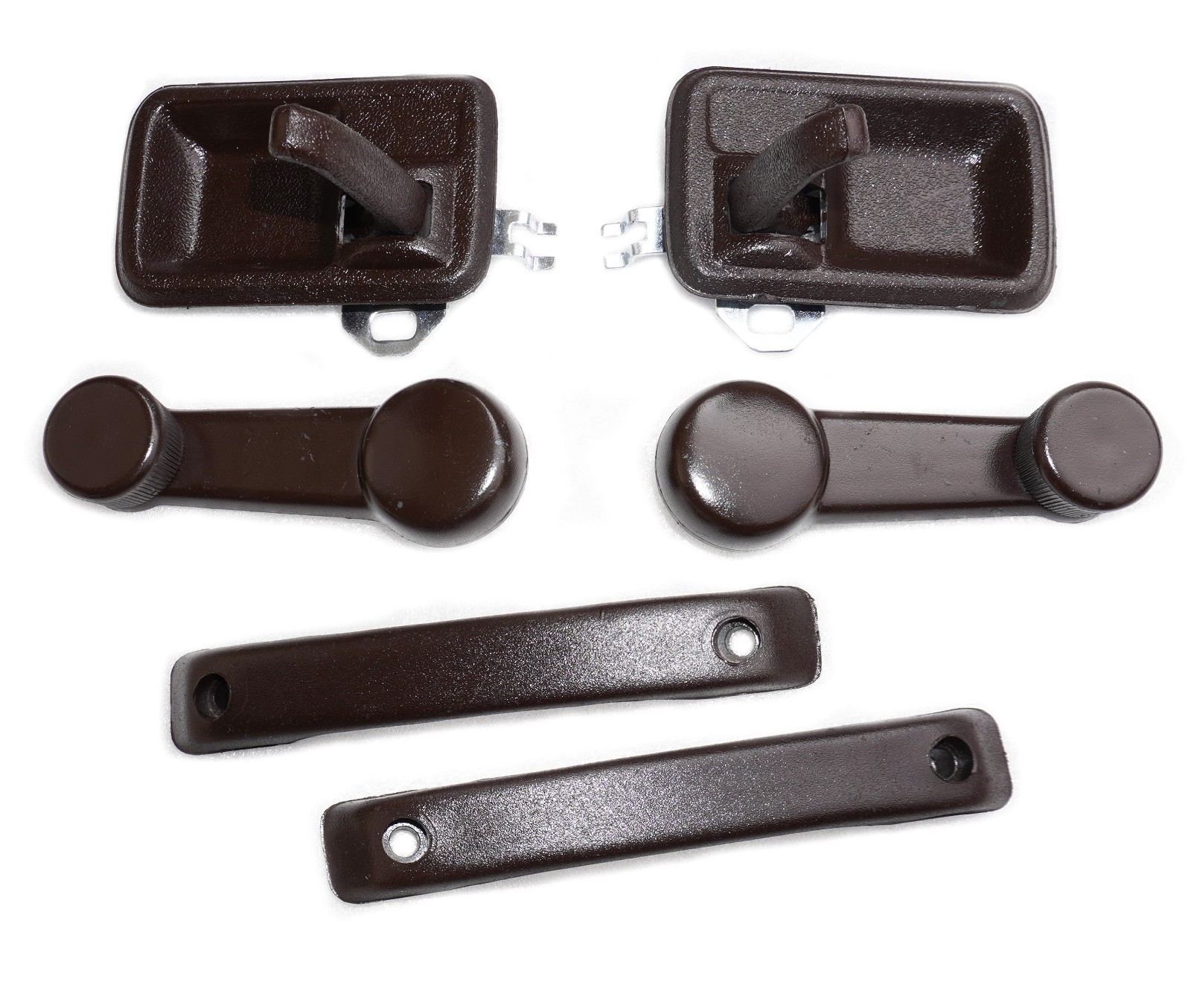 Interior Handle Complete Set Brown For Suzuki Samurai SJ413 SJ410 Sierra Drover