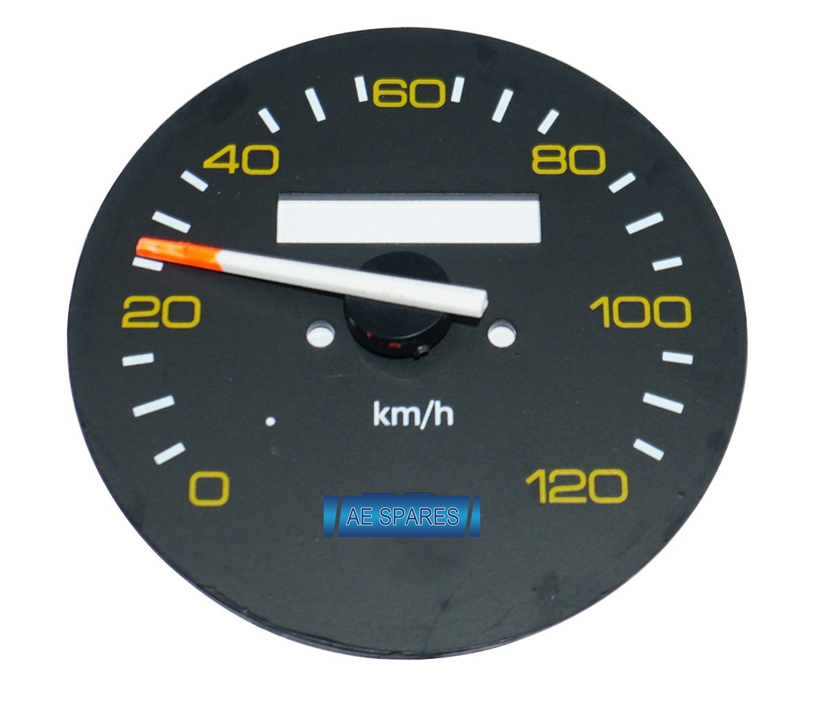 Speedometer Face Kit 120 Km/H Black For Vespa PX 80 125 150 200