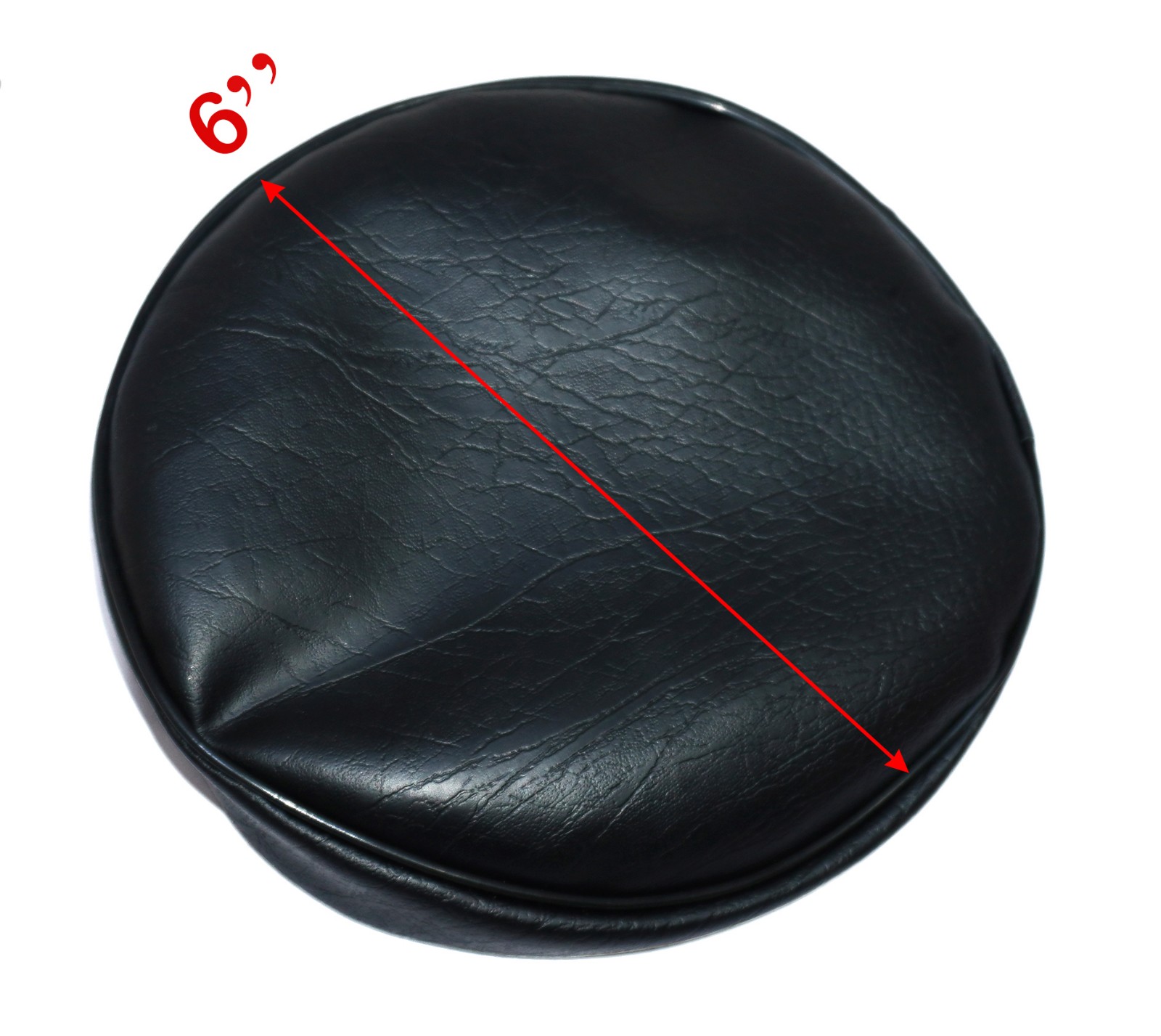 Black Headlamp Headlight Cover 6" For Ariel BSA Norton Royal Enfield Triumph