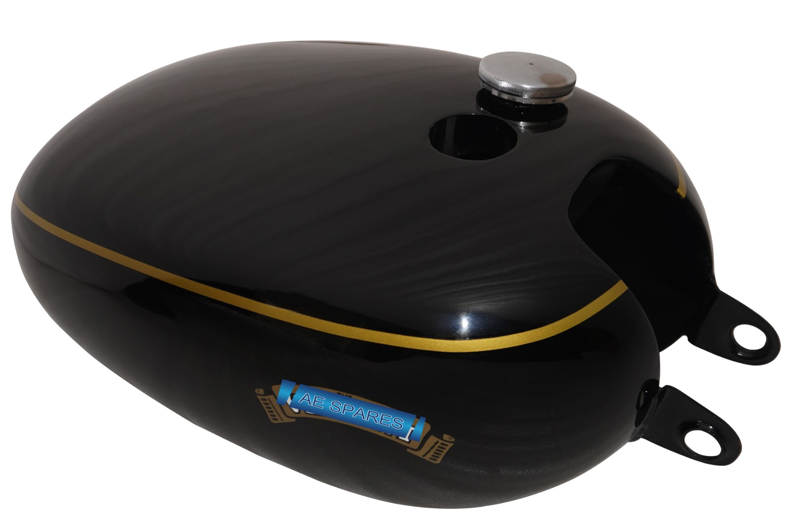 FOR VINCENT BLACK PAINTED GAS FUEL PETROL TANK