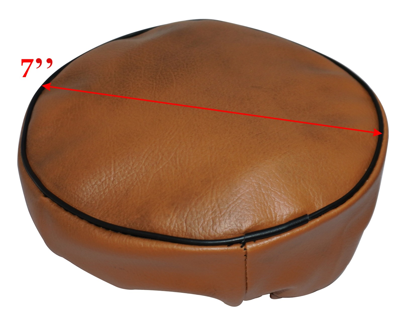 Camel Color Headlamp Headlight Cover 7" For Ariel Norton Royal Enfield Triumph