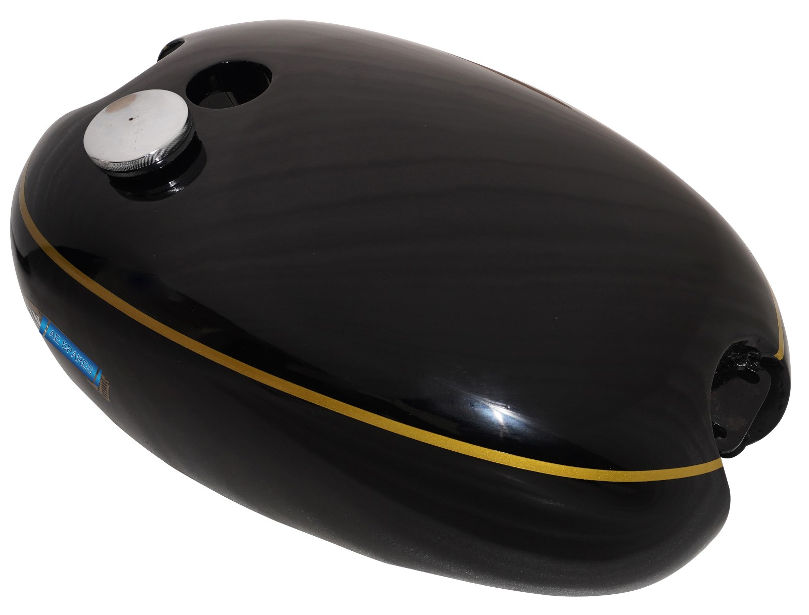 FOR VINCENT BLACK PAINTED GAS FUEL PETROL TANK