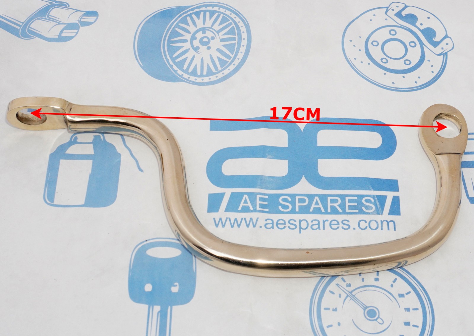 Fits For Royal Enfield Brass Side Handle For Lifting