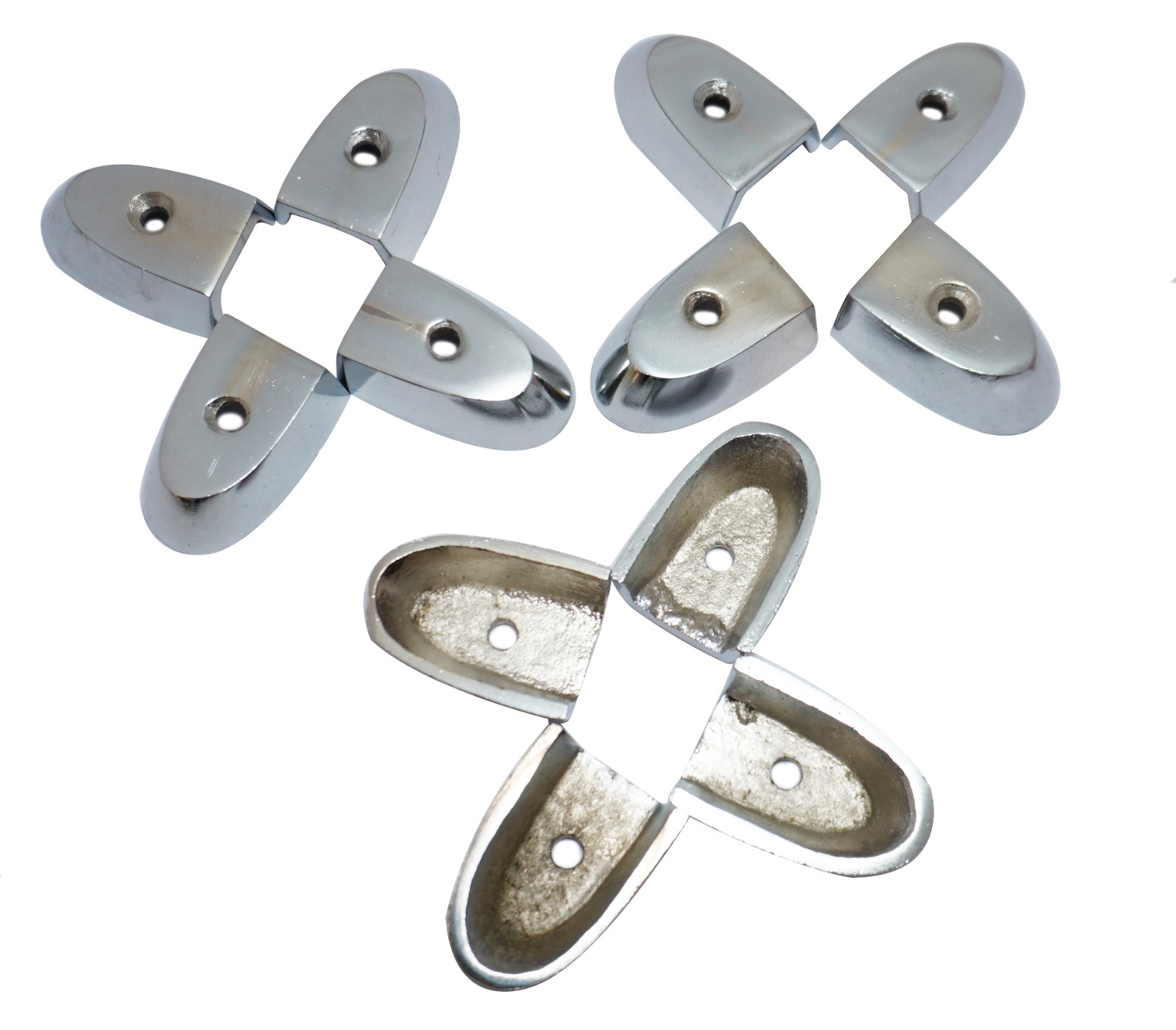 Front Floor Channel End Cap Screws Kit Fits For Lambretta LI Series 1 2 3