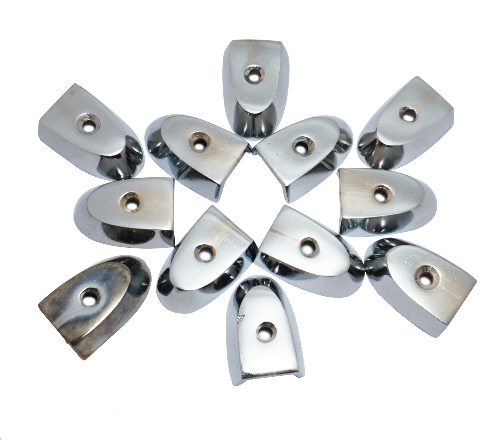 Front Floor Channel End Cap Screws Kit Fits For Lambretta LI Series 1 2 3