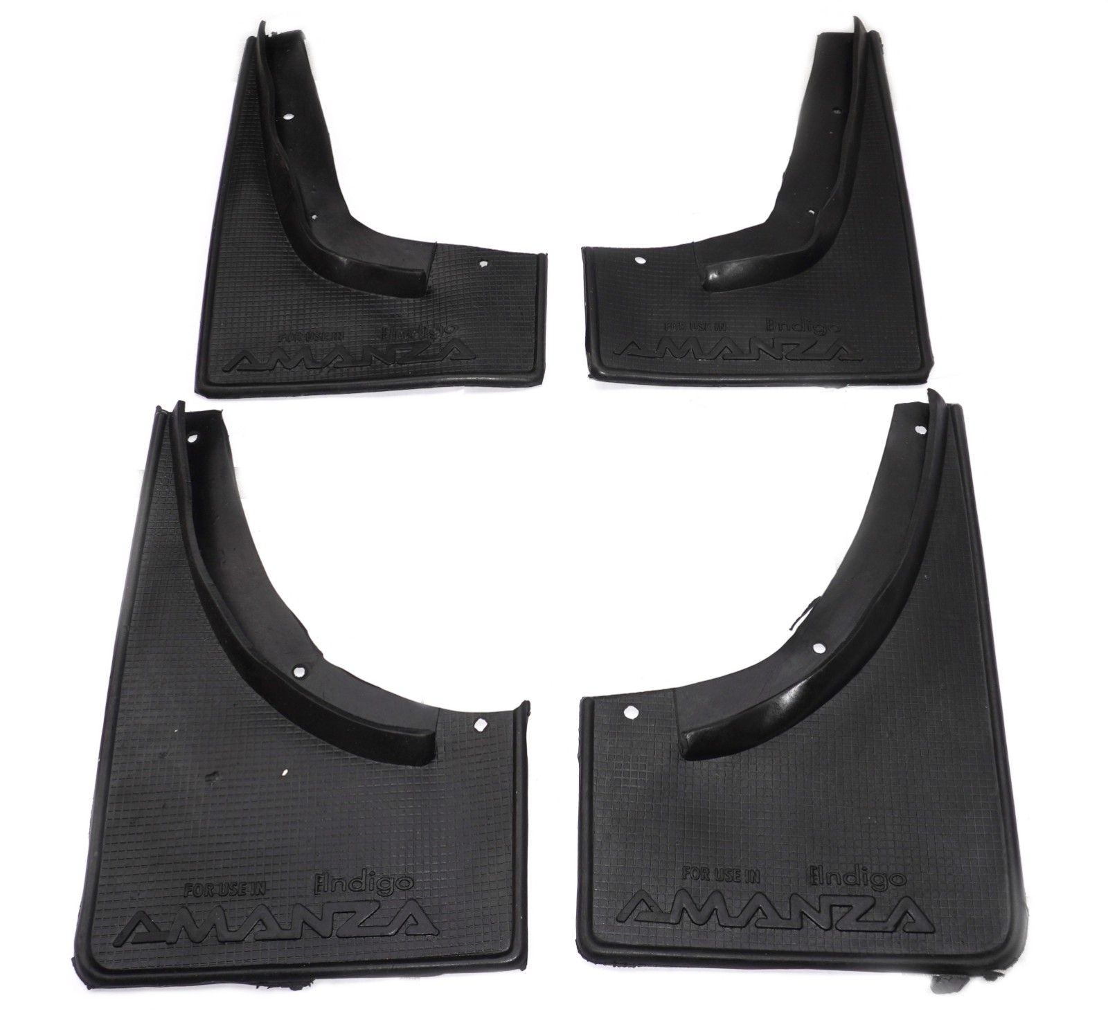 Mud Flap Set of 4 Compatible With Tata Indica Manza