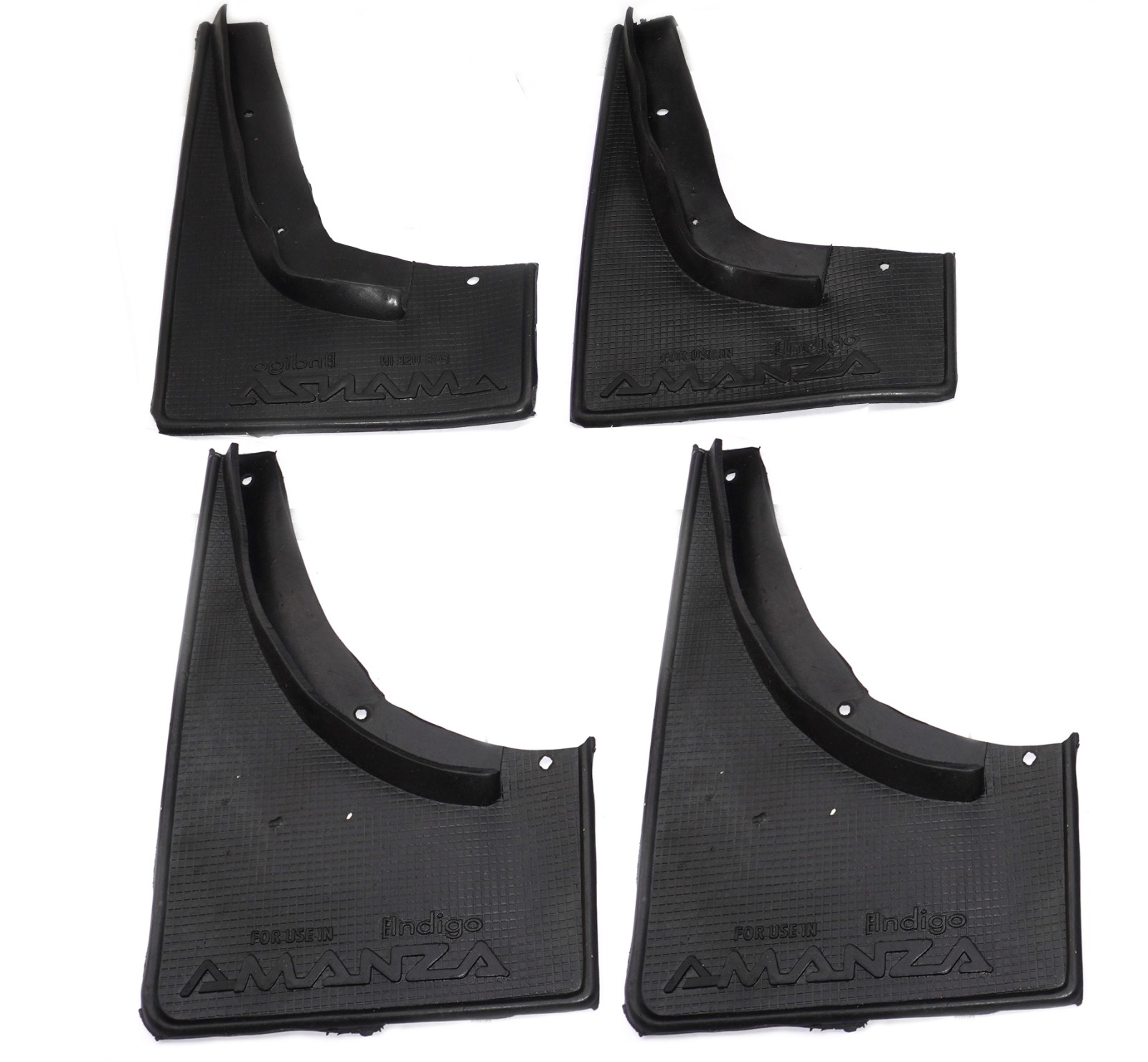 Mud Flap Set of 4 Compatible With Tata Indica Manza